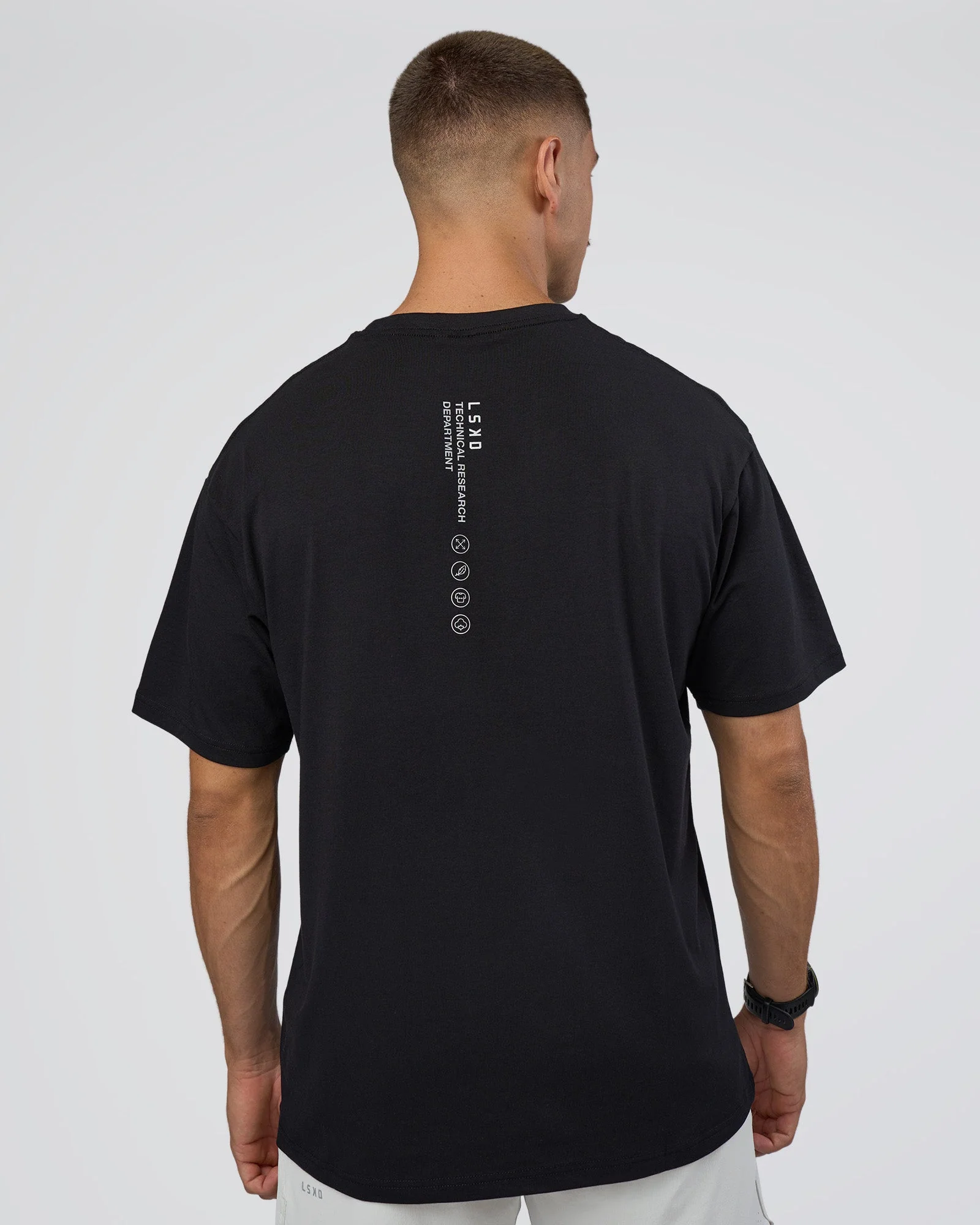 Research Department FLXCotton Oversized Tee - Black - Image 2