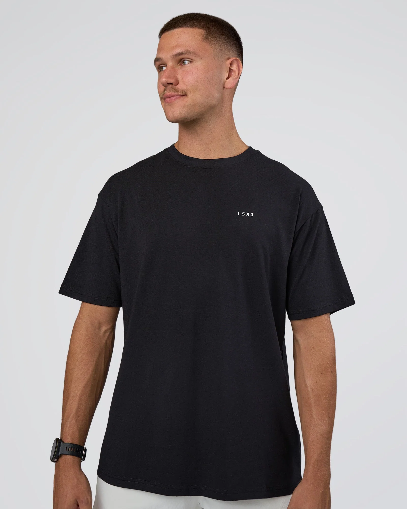 Research Department FLXCotton Oversized Tee - Black - Image 3