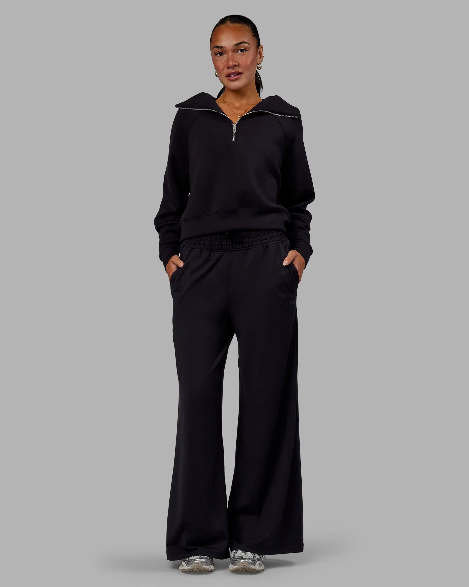 Restore CloudFLX Wide Leg Pant - Black - Image 7