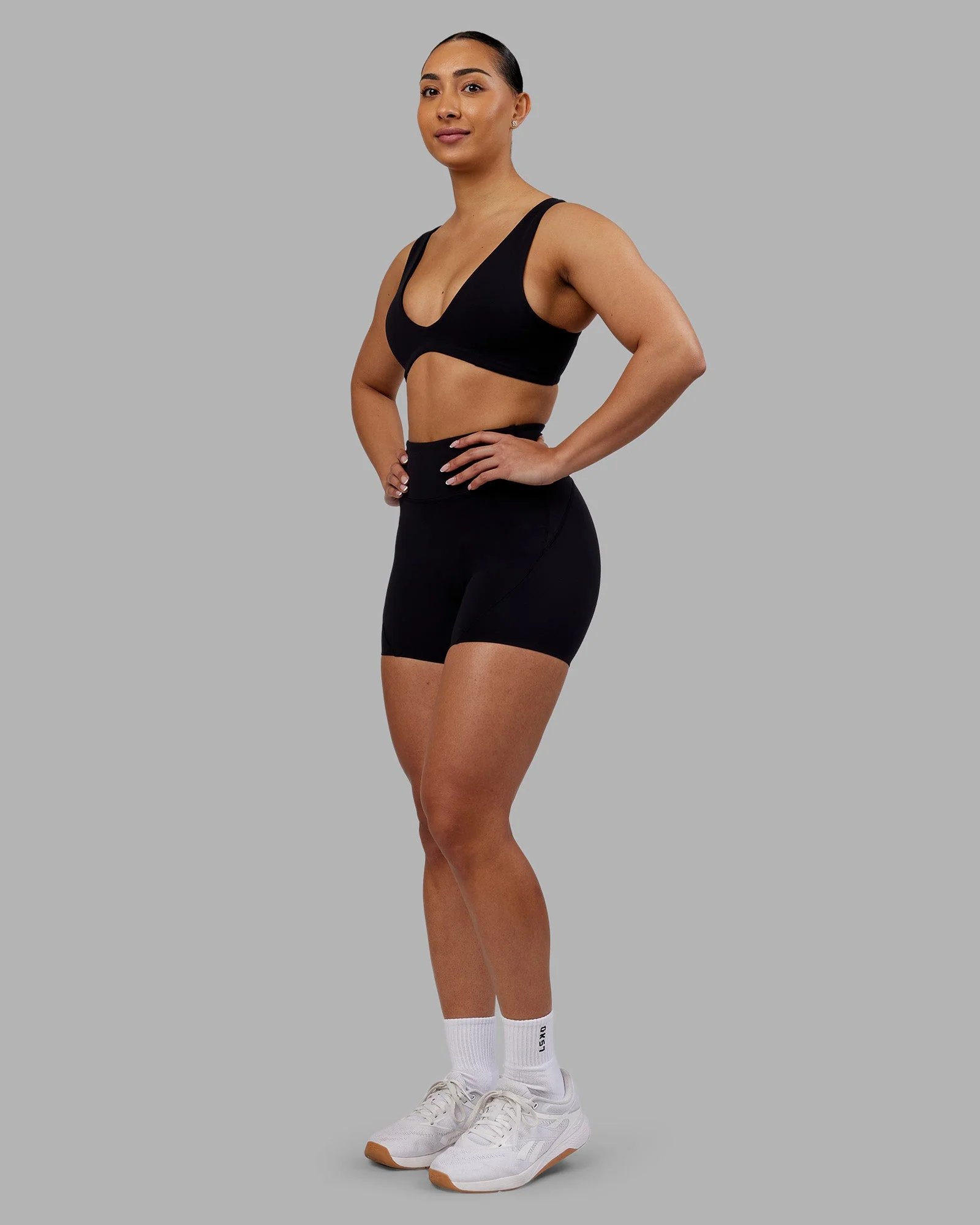 Rhythm Elixir Ultra High-Rise 4" Short - Black - Image 6