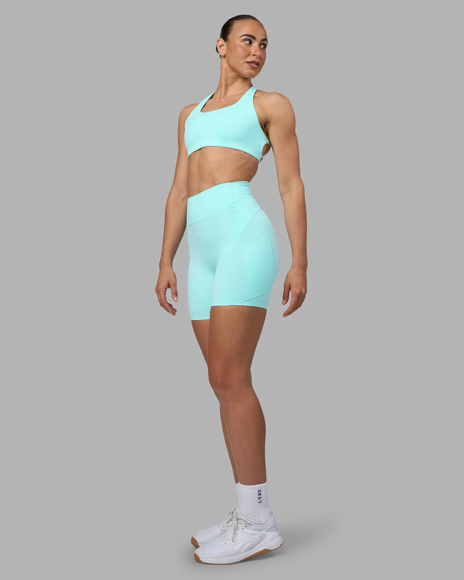 Rhythm Elixir Ultra High-Rise 6" Short Pockets - Island Paradise - Image 5