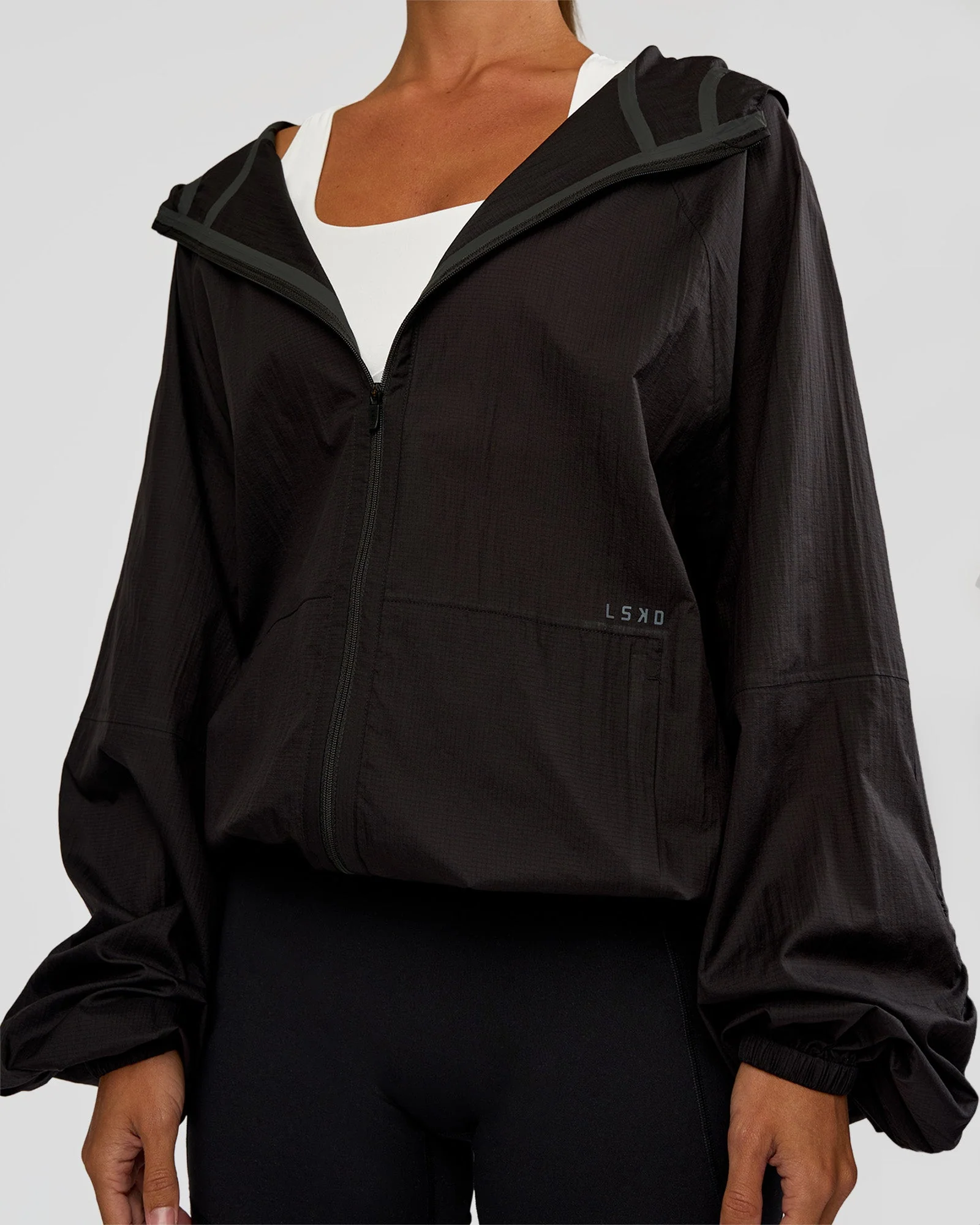 Run Light Jacket - Black - Image 7