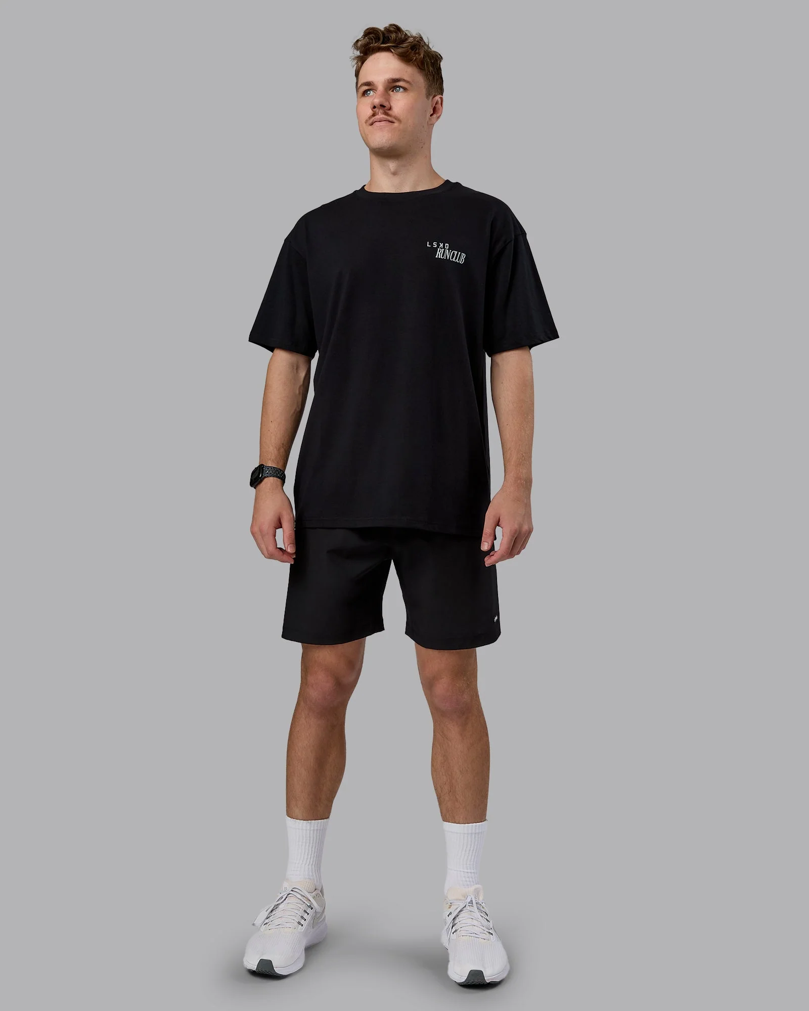 We Love This Sh*t FLXCotton Oversized Tee - Black-Reflective - Image 11