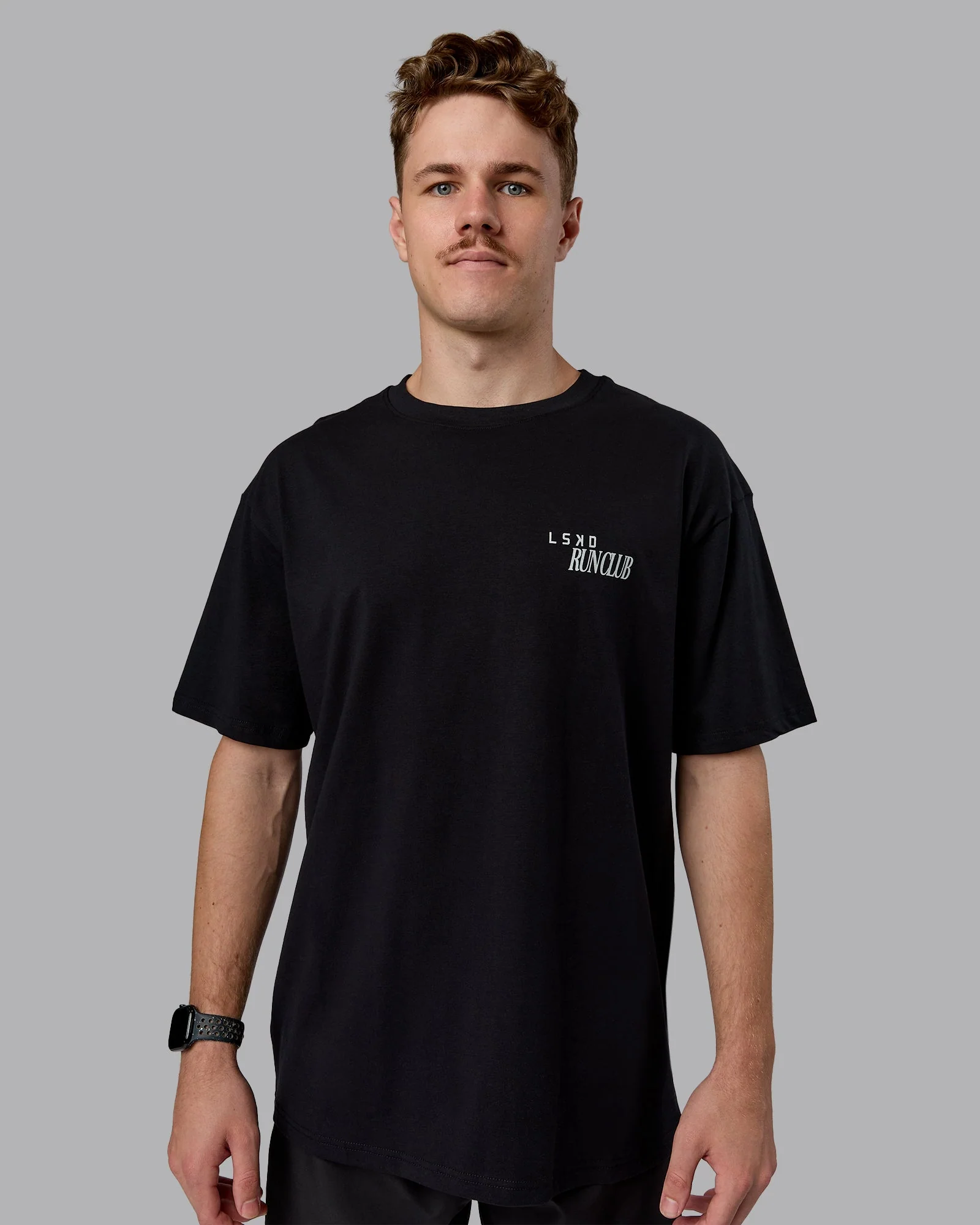 We Love This Sh*t FLXCotton Oversized Tee - Black-Reflective - Image 2