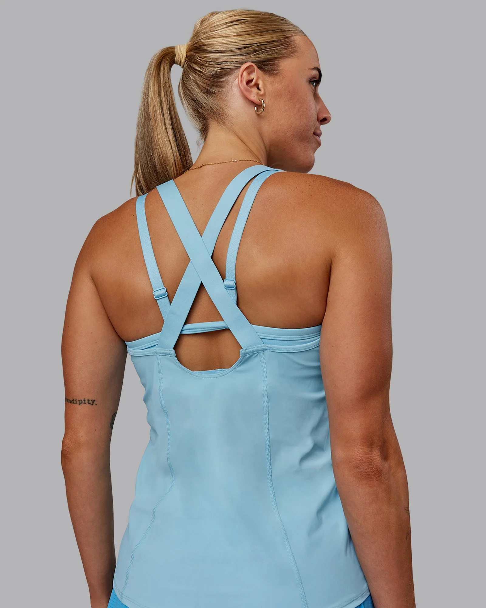 Rush Performance Tank - Sky Blue - Image 2