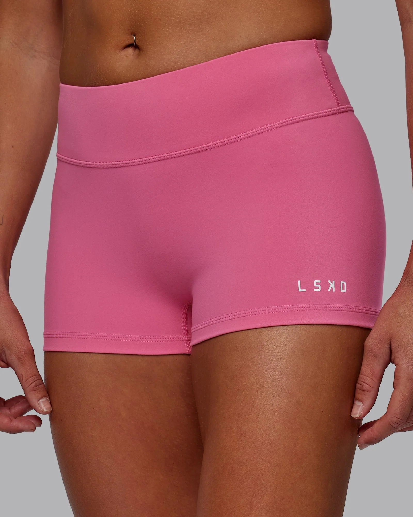 RXD Low-Rise 2" Short - Carmine Rose - Image 9