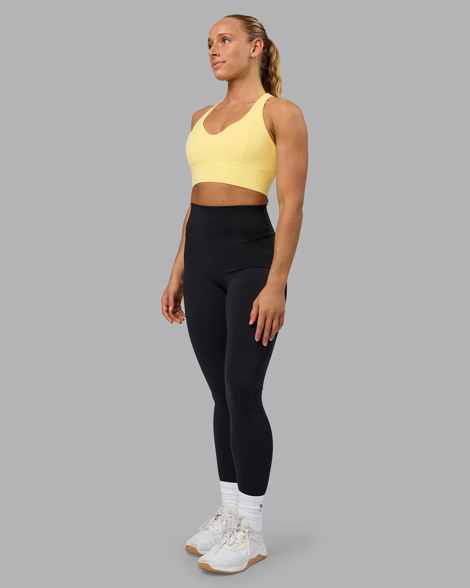 Sculpt Sports Bra - Lemon - Image 6