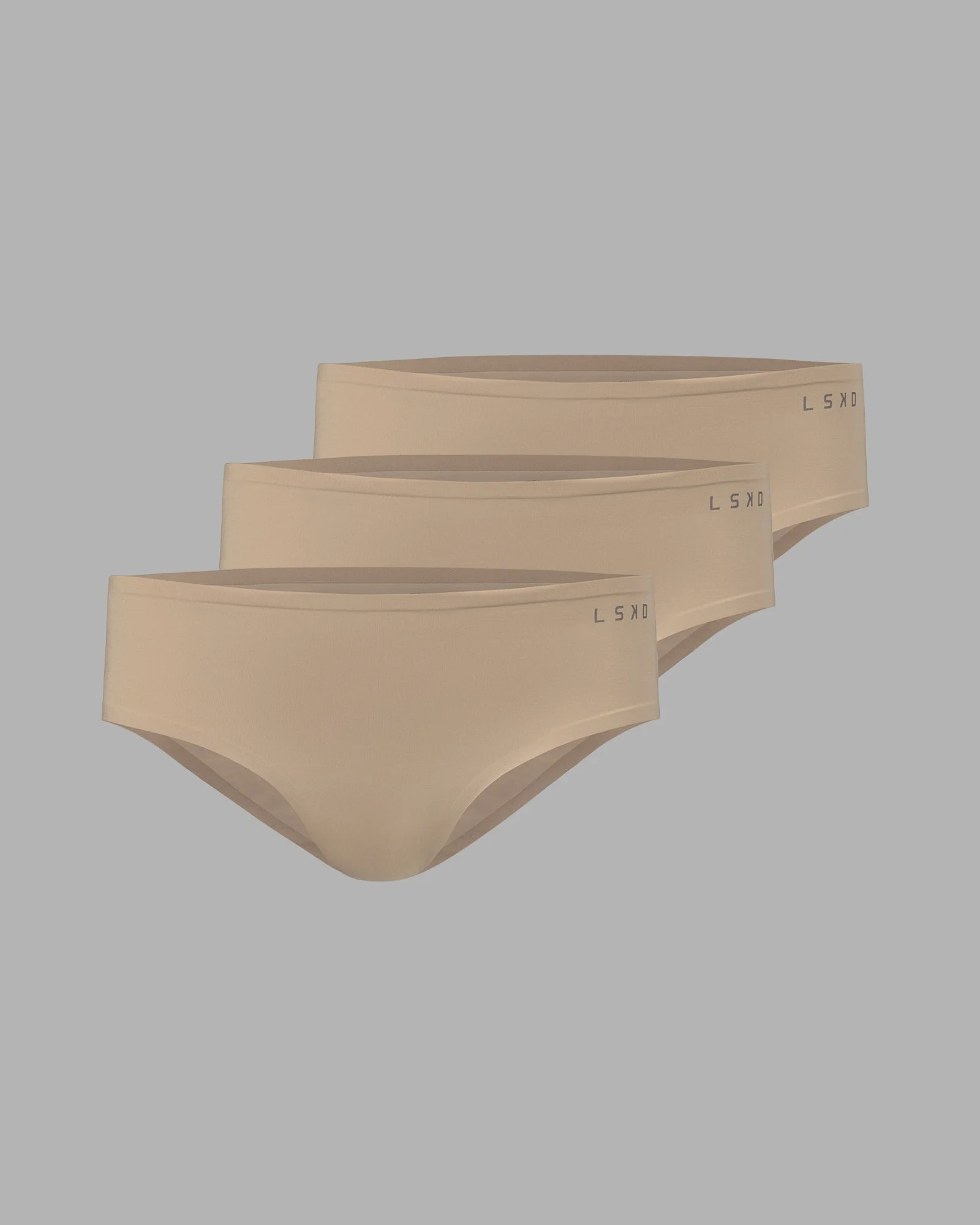 Seamless Brief 3 Pack - Off White