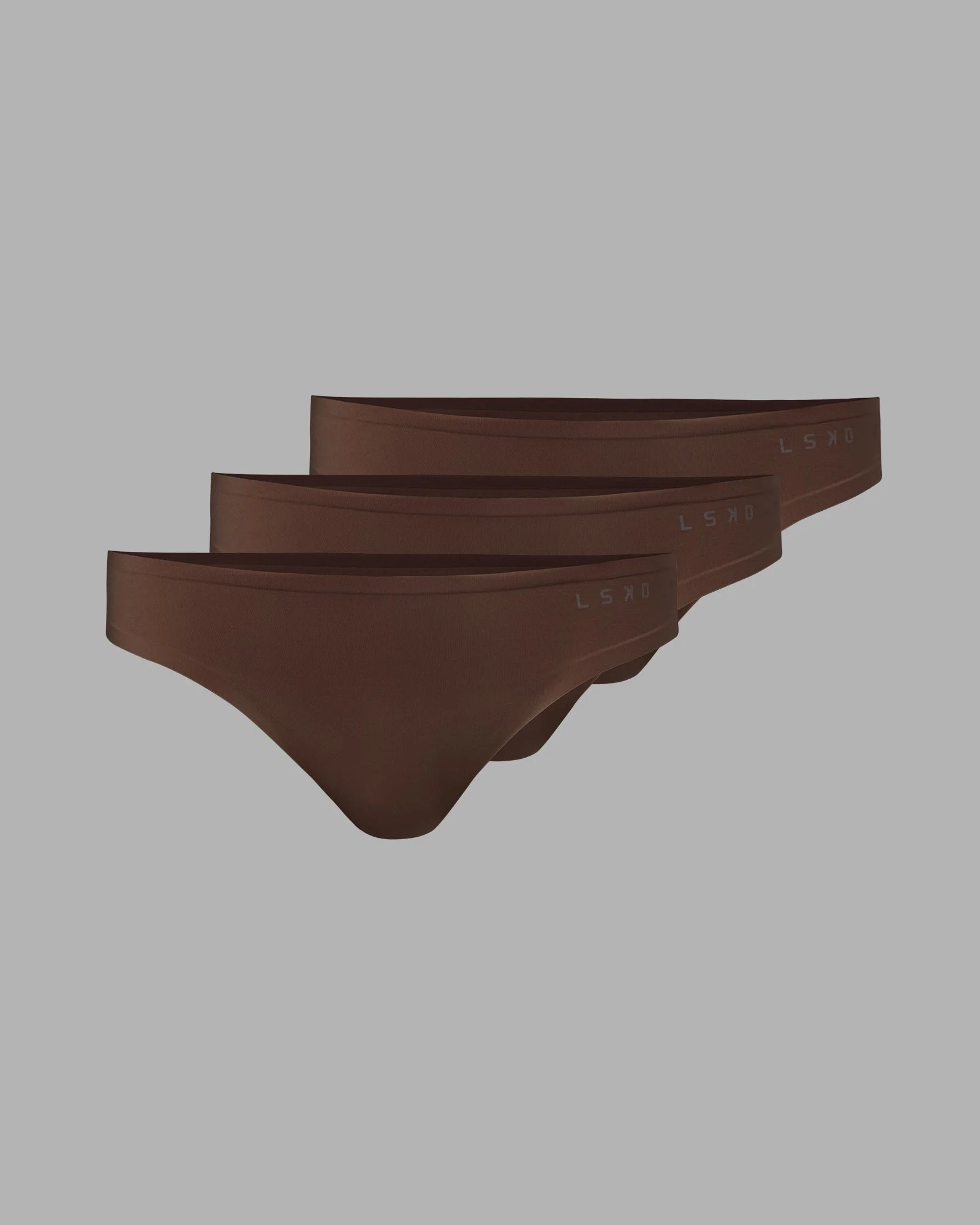 Seamless G-String 3 Pack - Cocoa