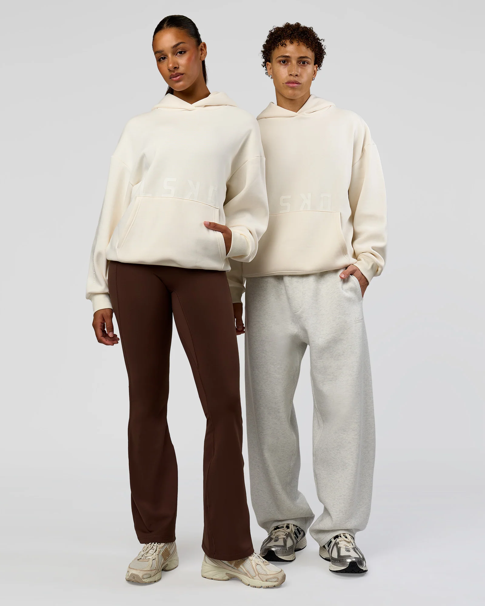 Shadow Mode Oversized Hoodie - Off White