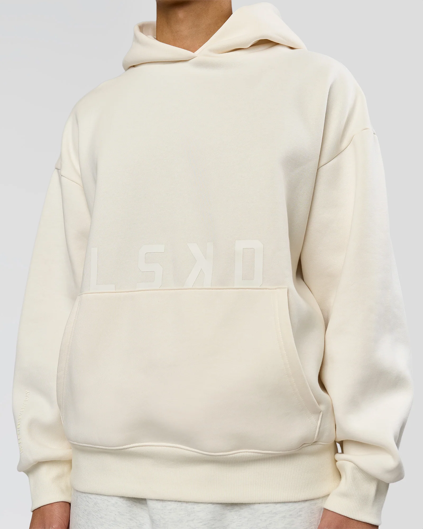 Shadow Mode Oversized Hoodie - Off White - Image 10