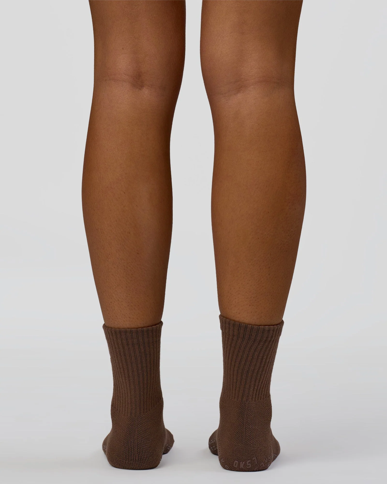 Signal Pilates Crew Grip Socks 2.0 - Hot Chocolate - Image 4