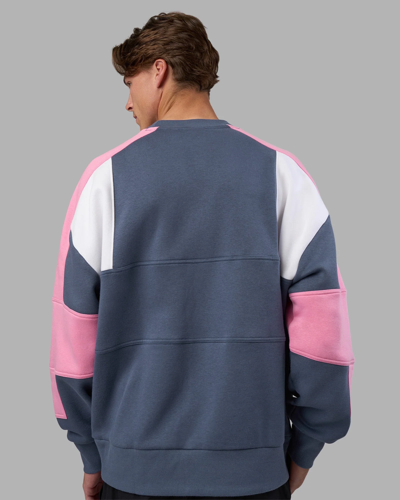 Slam Sweater Oversize - Night Shadow-Rosebloom - Image 4