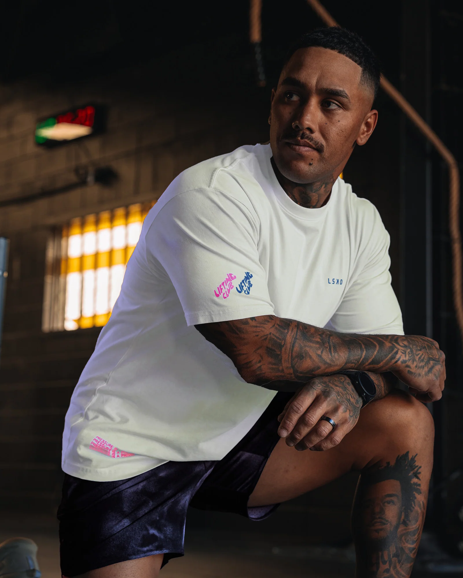 Cali FLXCotton Oversized Tee - Digital Mist Washed - Image 11
