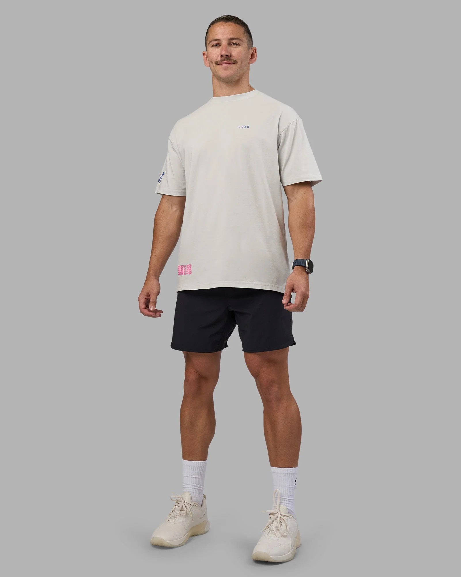 Cali FLXCotton Oversized Tee - Digital Mist Washed - Image 13
