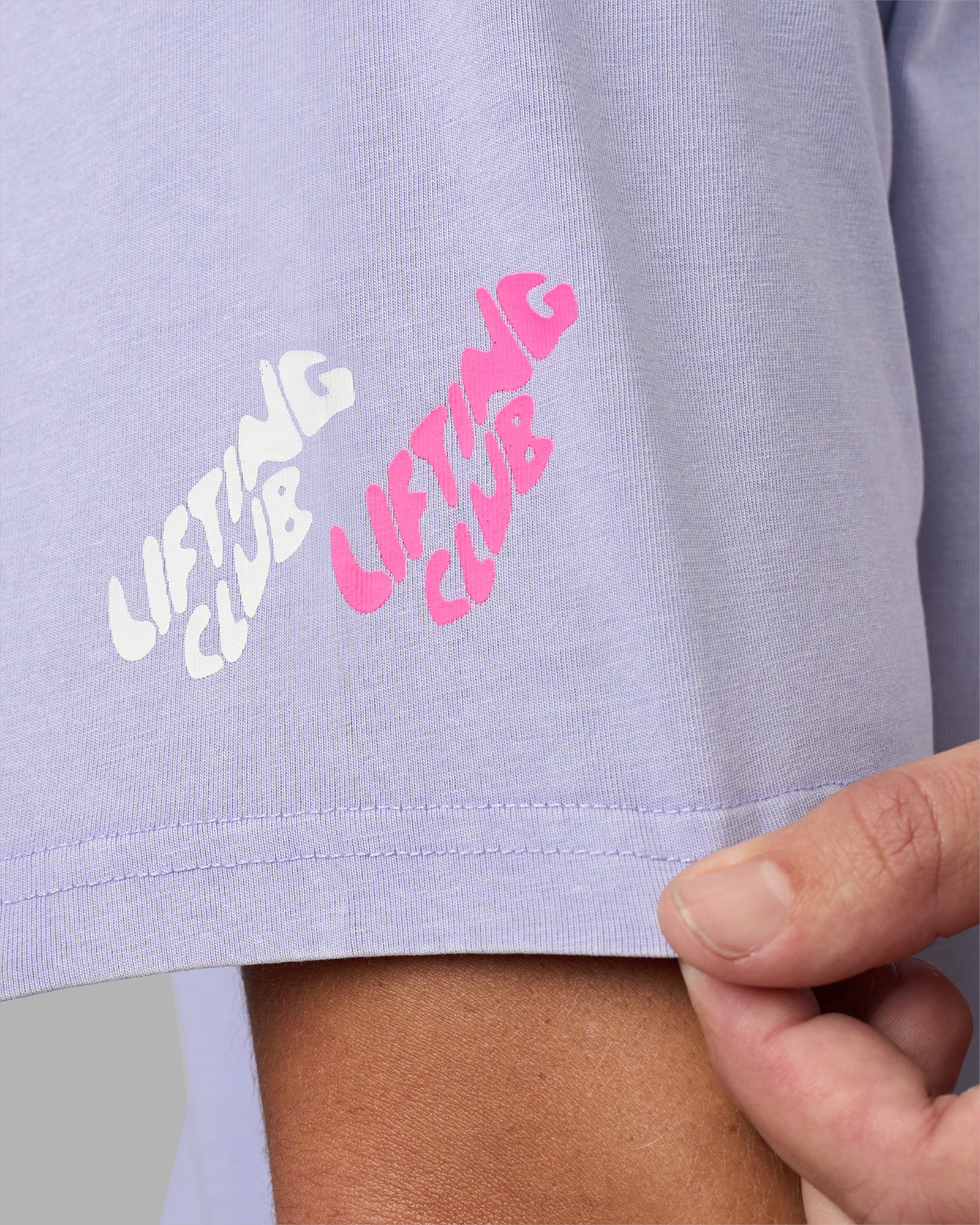 Cali FLXCotton Oversized Tee - Sweet Lavender Washed - Image 10