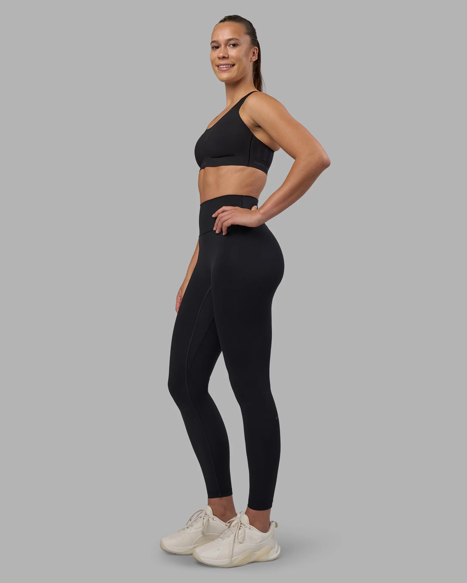 Stability Sports Bra - Black - Image 10