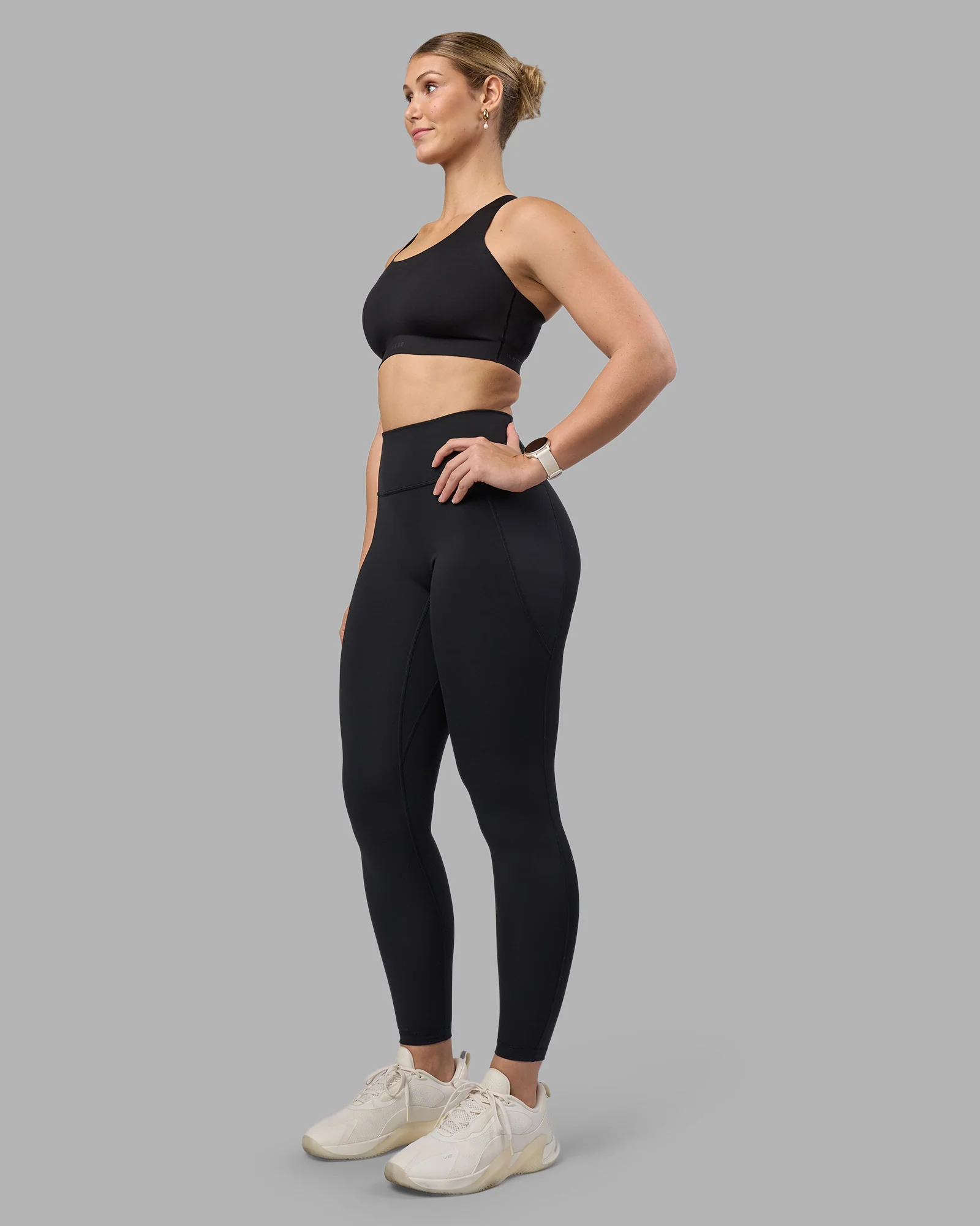 Stability Sports Bra - Black - Image 5