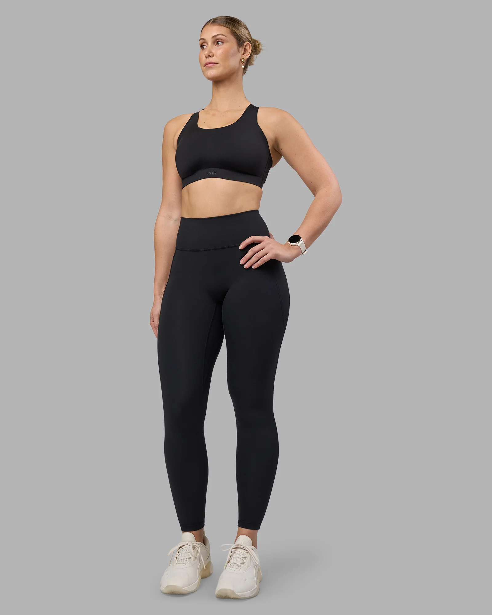 Stability Sports Bra - Black - Image 9