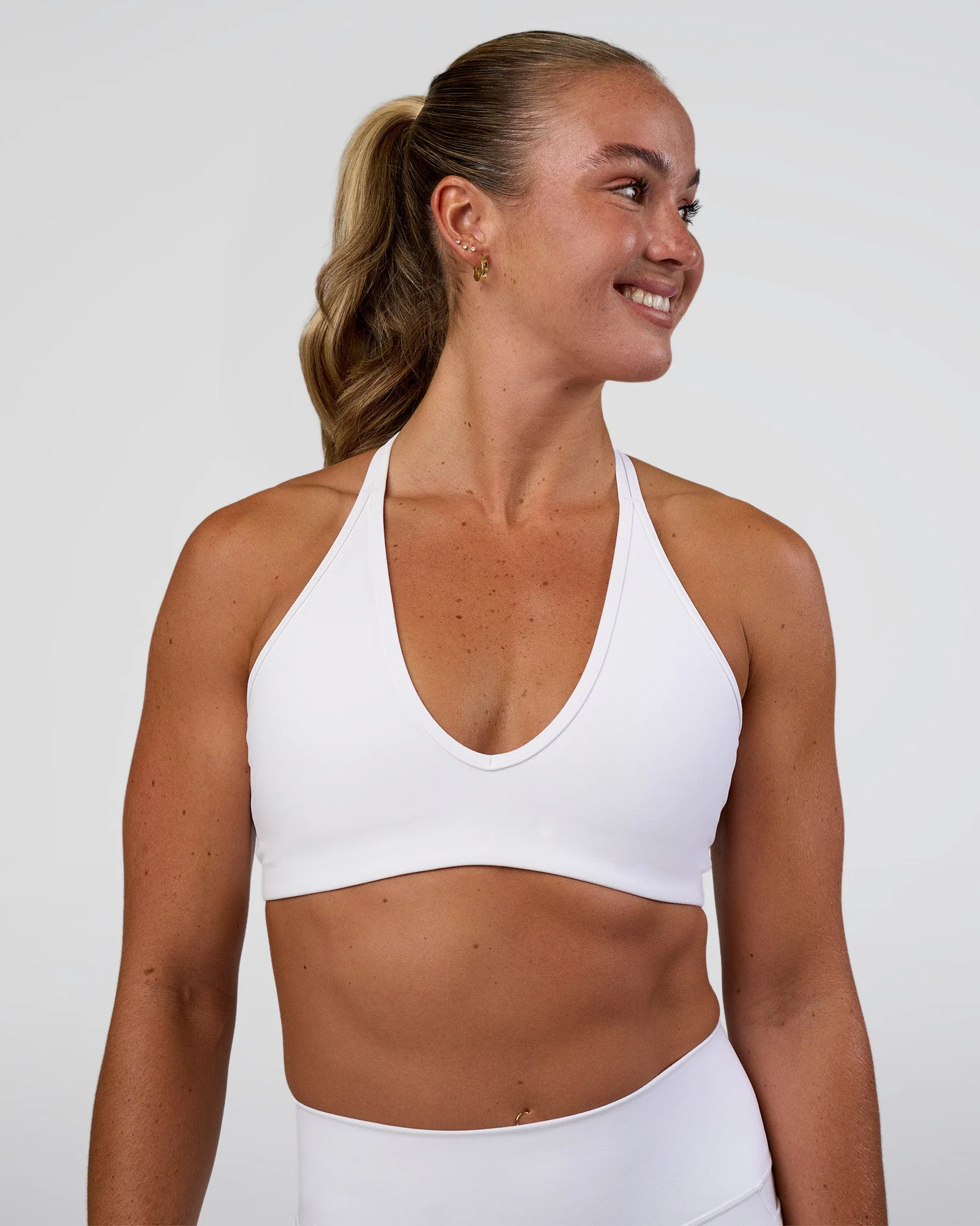 Stamina Pulse Sports Bra - White