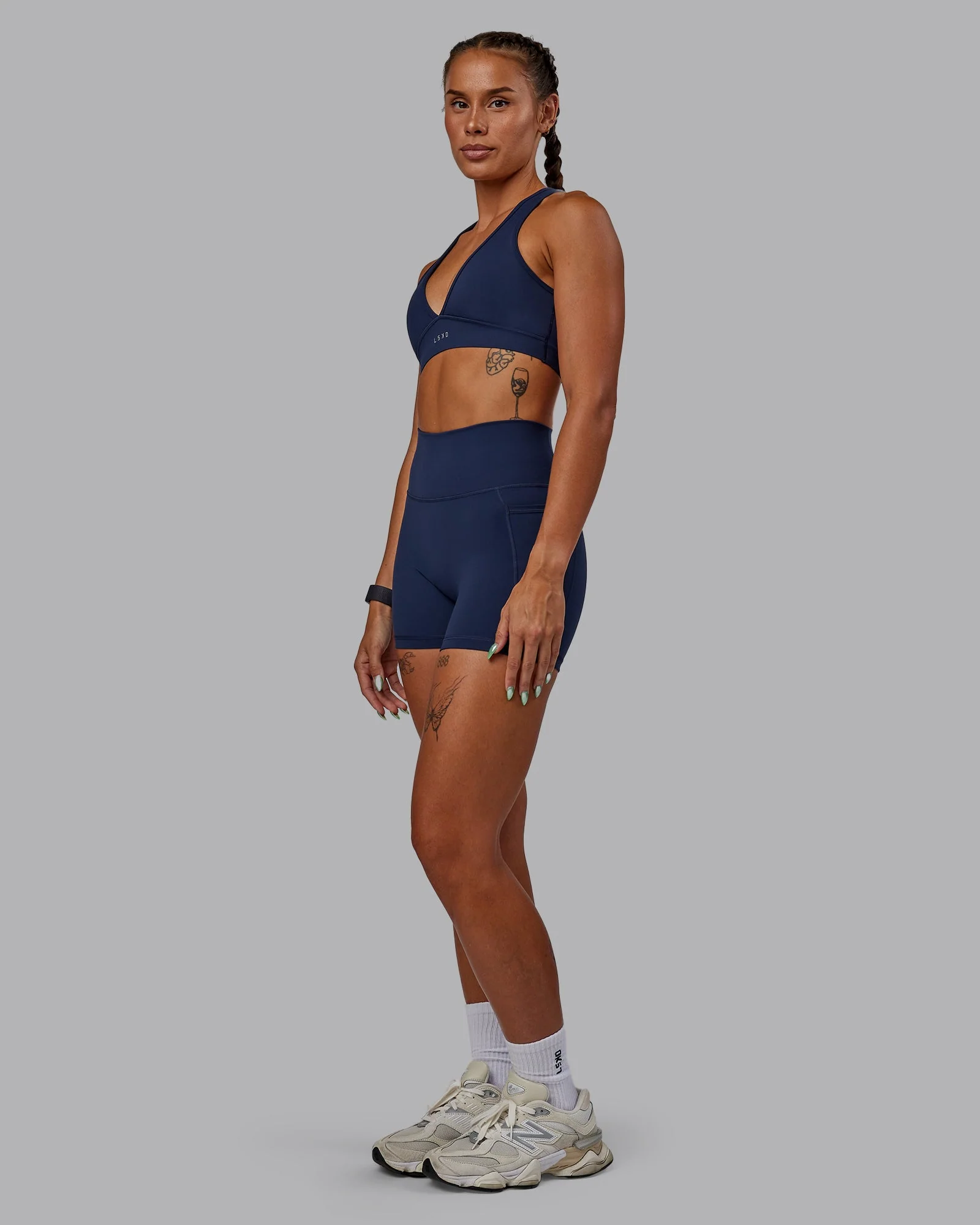 Stamina Sports Bra - Future Navy - Image 4