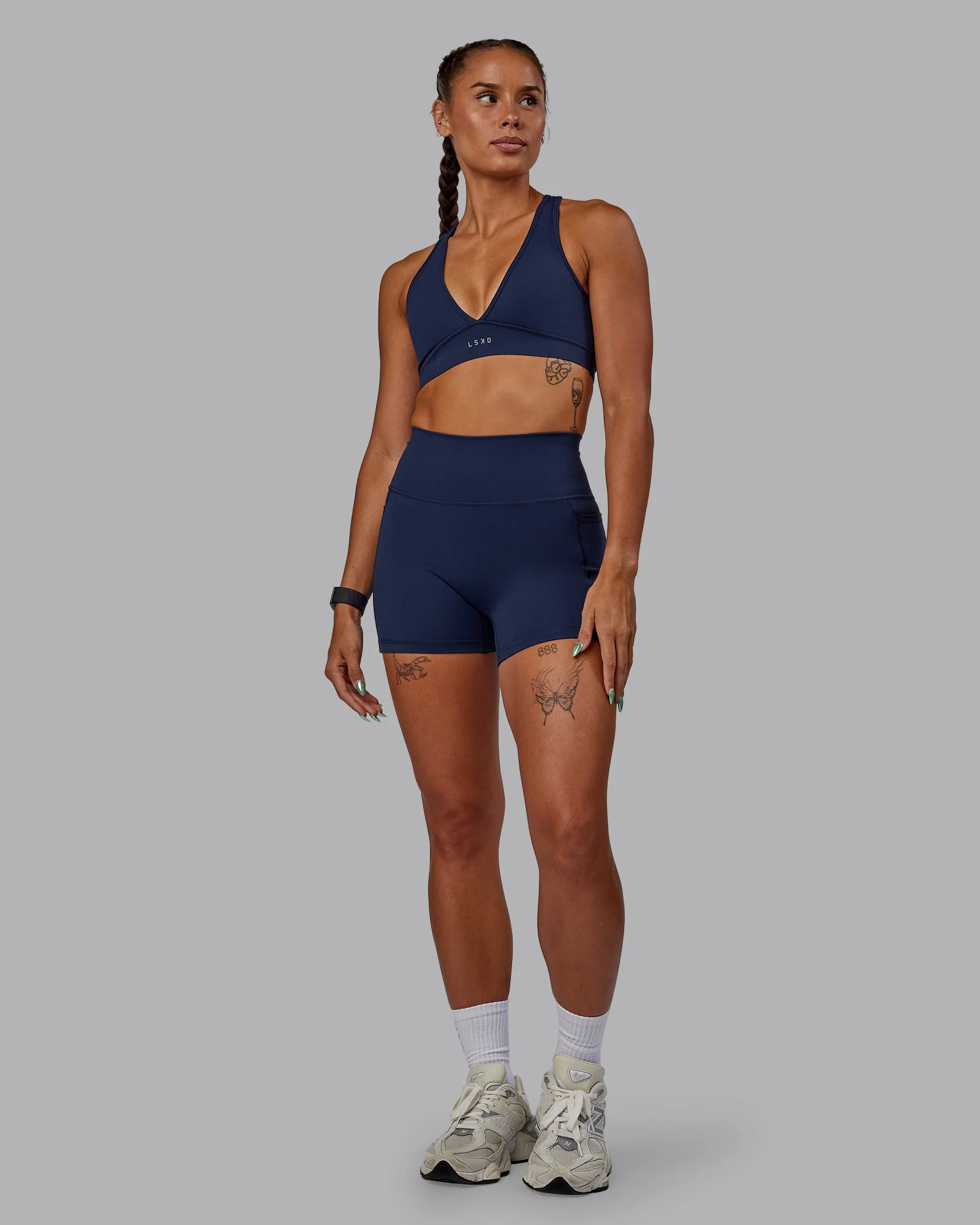 Stamina Sports Bra - Future Navy - Image 5