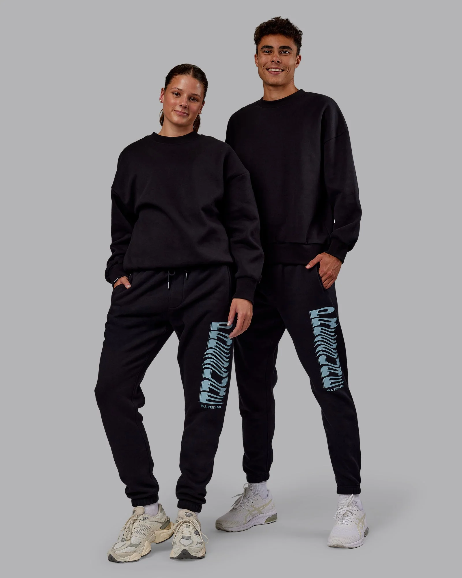Static Track Pant - Black-Skyride - Image 4