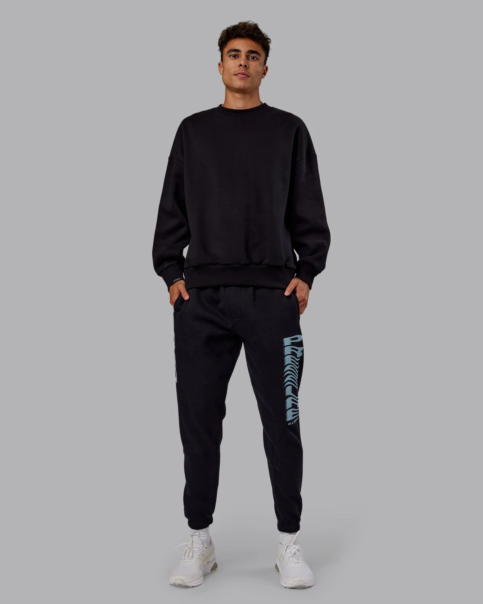 Static Track Pant - Black-Skyride - Image 7