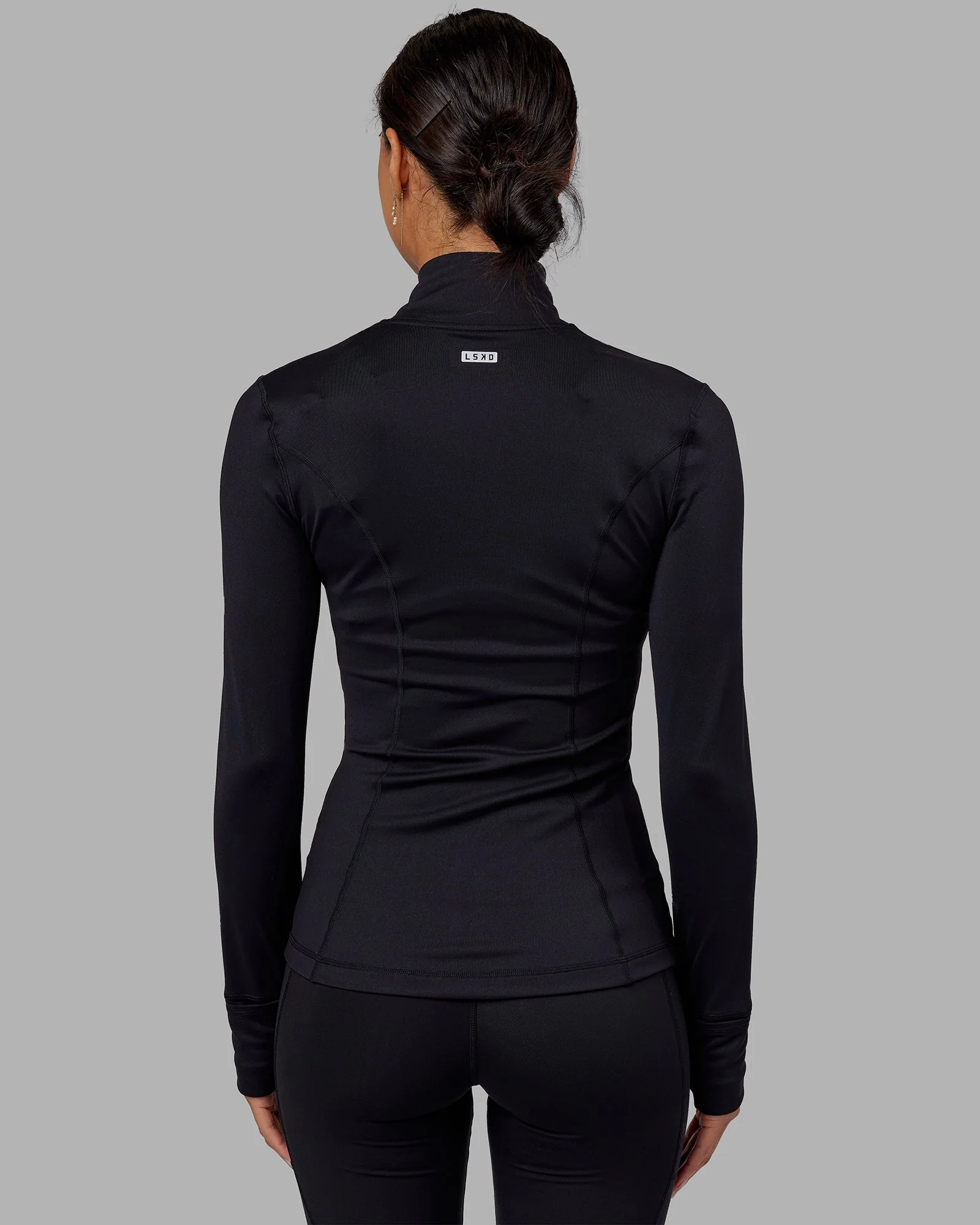 O.G. Stride Zip Through Jacket - Black - Image 4