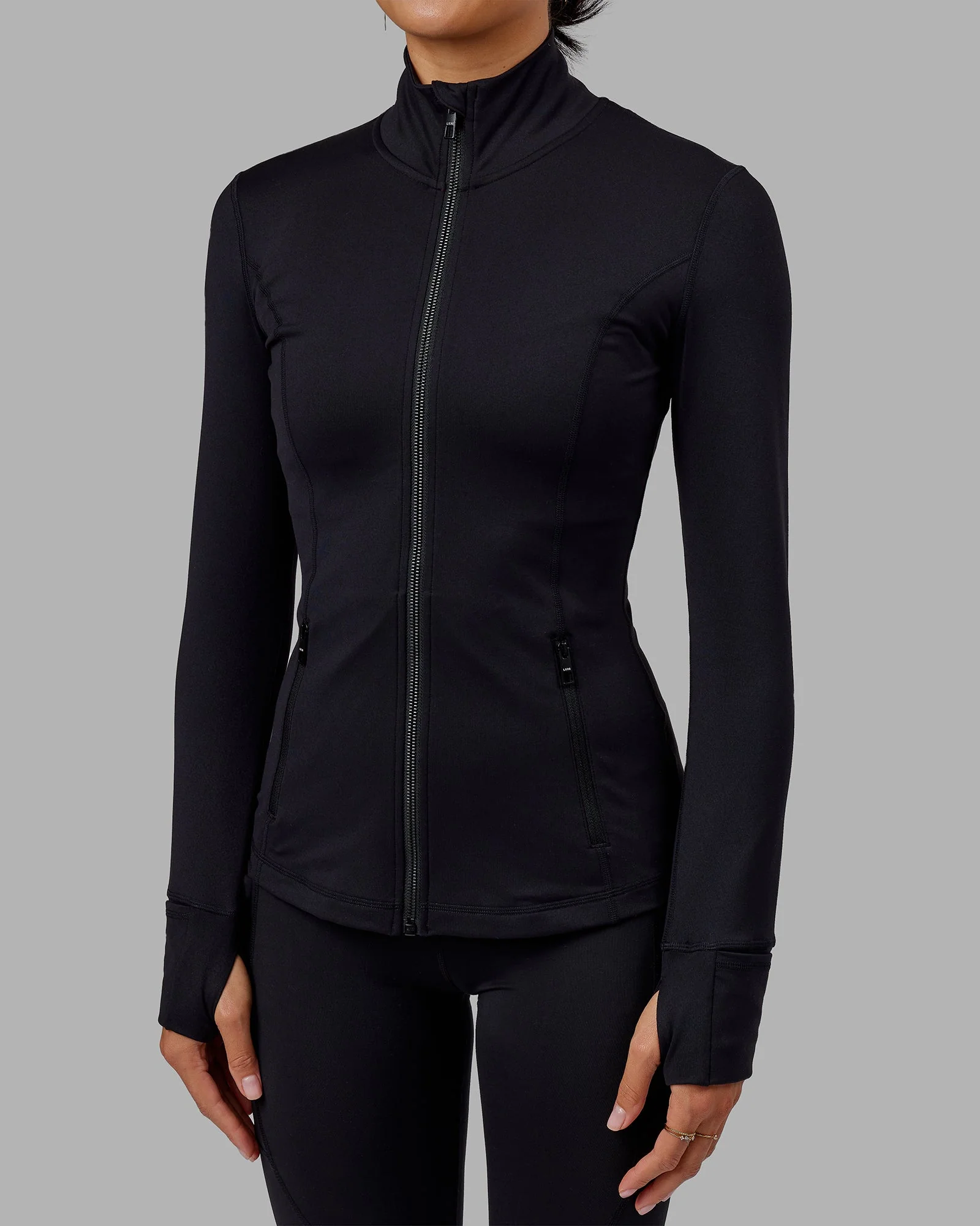 O.G. Stride Zip Through Jacket - Black - Image 8