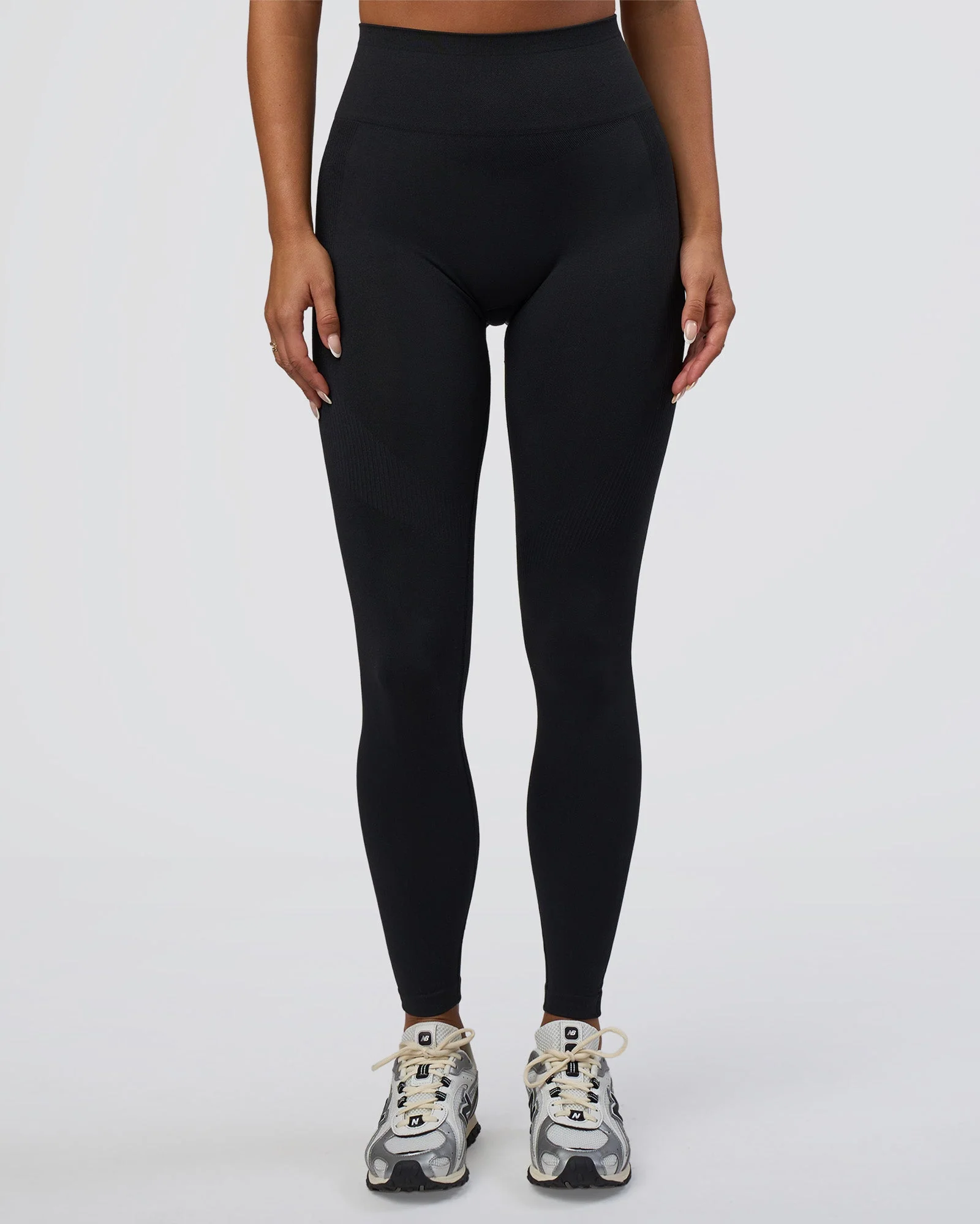 Surge Seamless High-Rise Full Length Legging - Black - Image 2