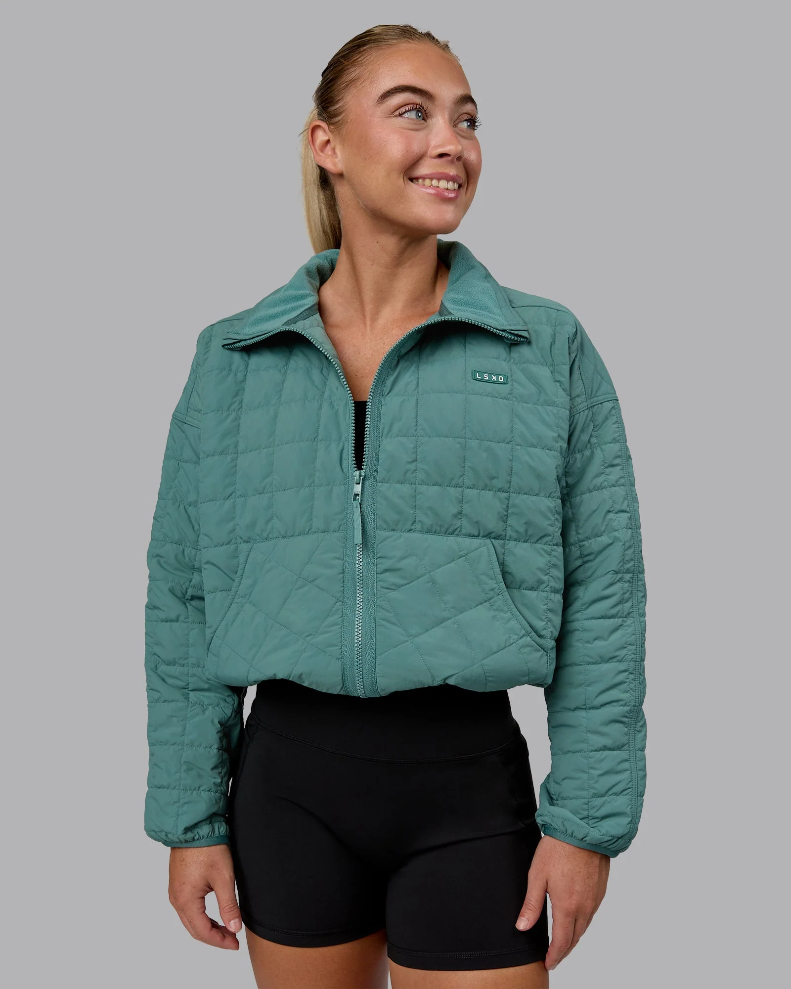 Thrive Packable Jacket - Sagebush - Image 7
