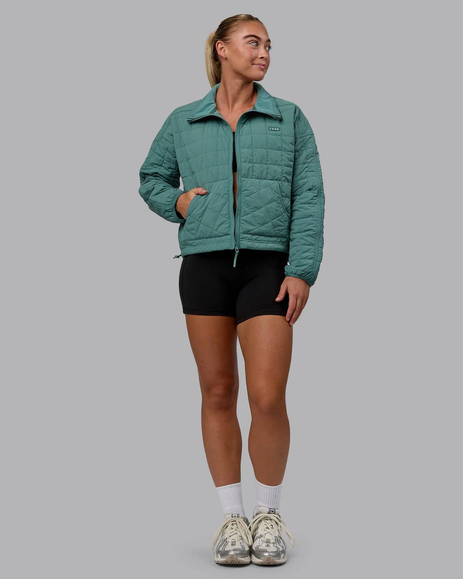 Thrive Packable Jacket - Sagebush - Image 8