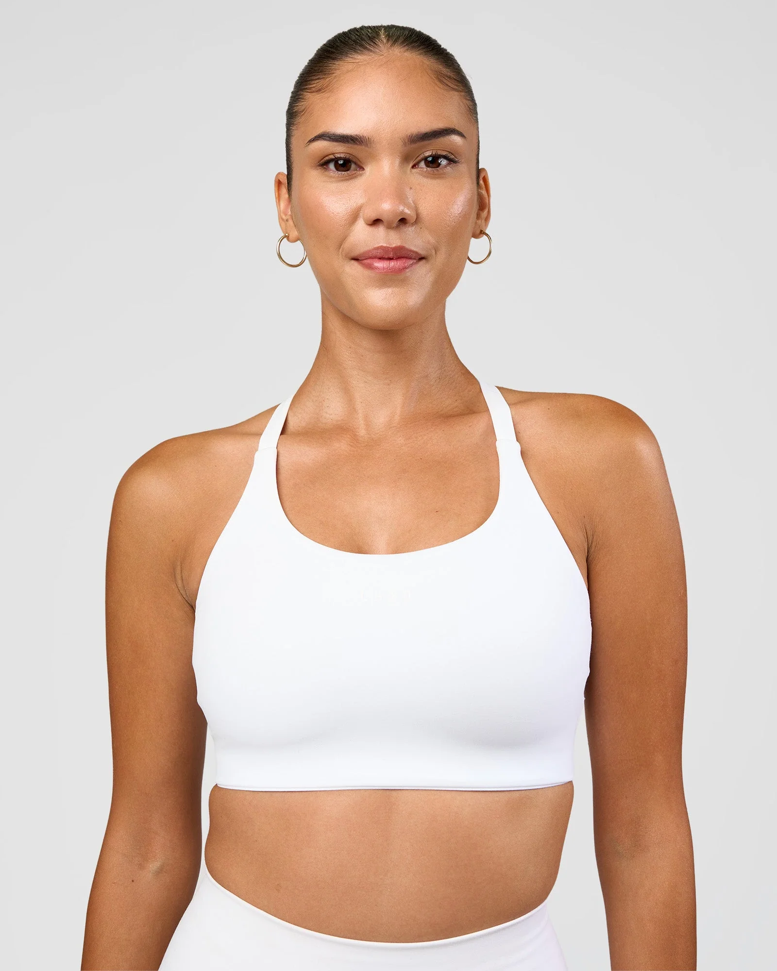 Twist Sports Bra D/DD/E - White
