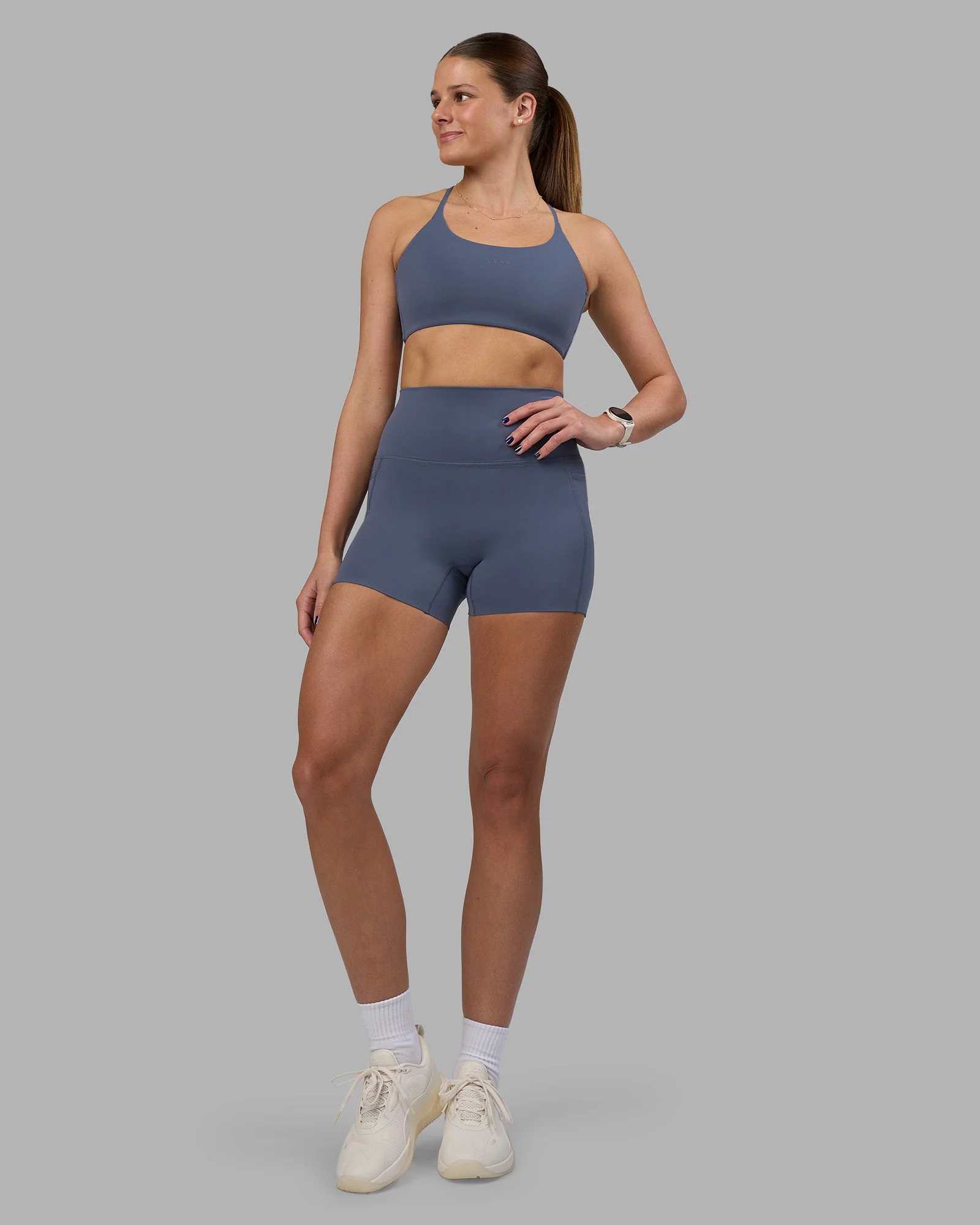 Twist Sports Bra - Night Shadow - Image 6