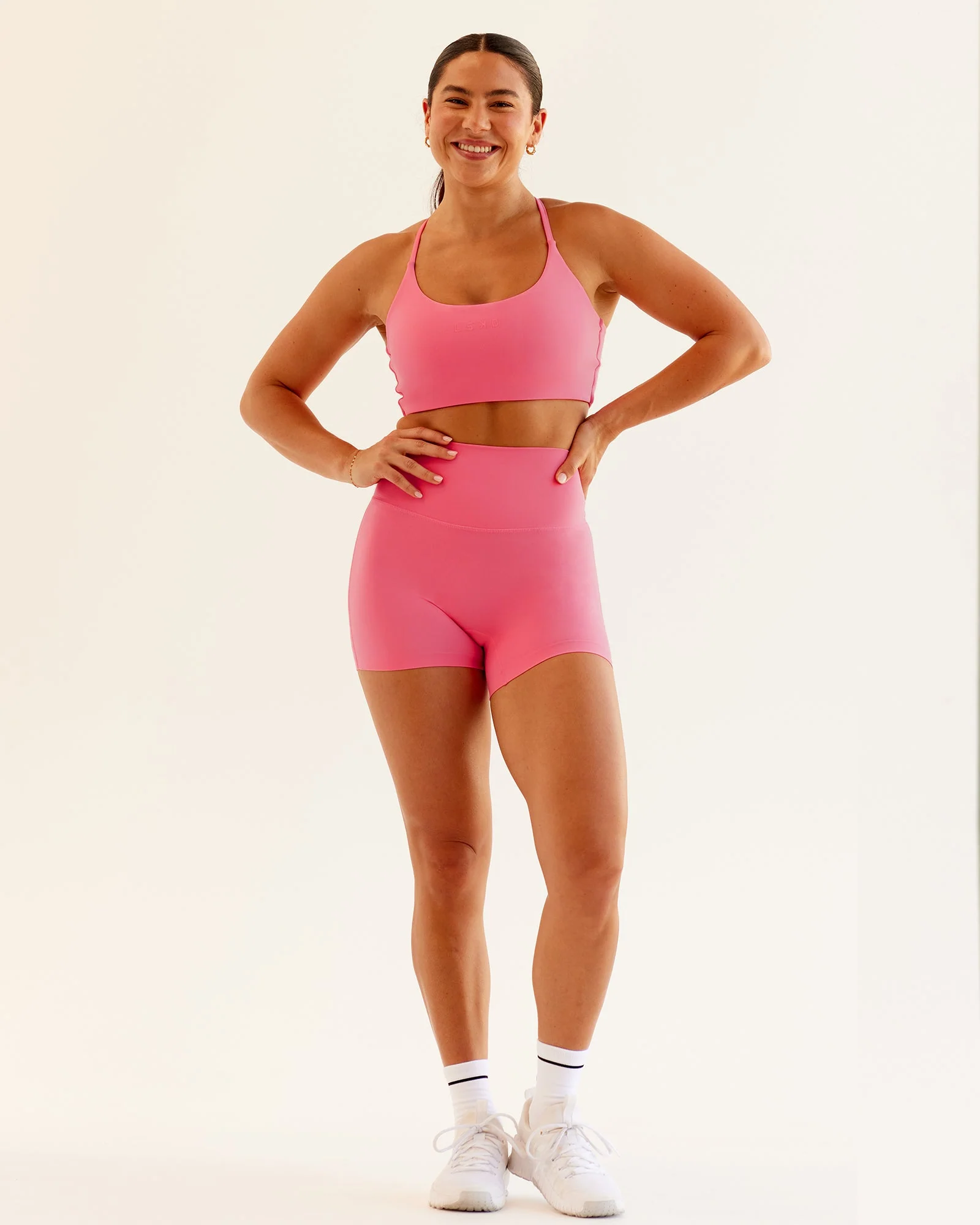 Twist Sports Bra - Pink Lemonade - Image 3