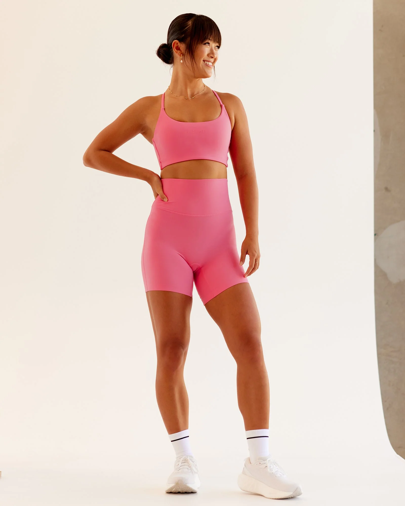 Twist Sports Bra - Pink Lemonade - Image 6