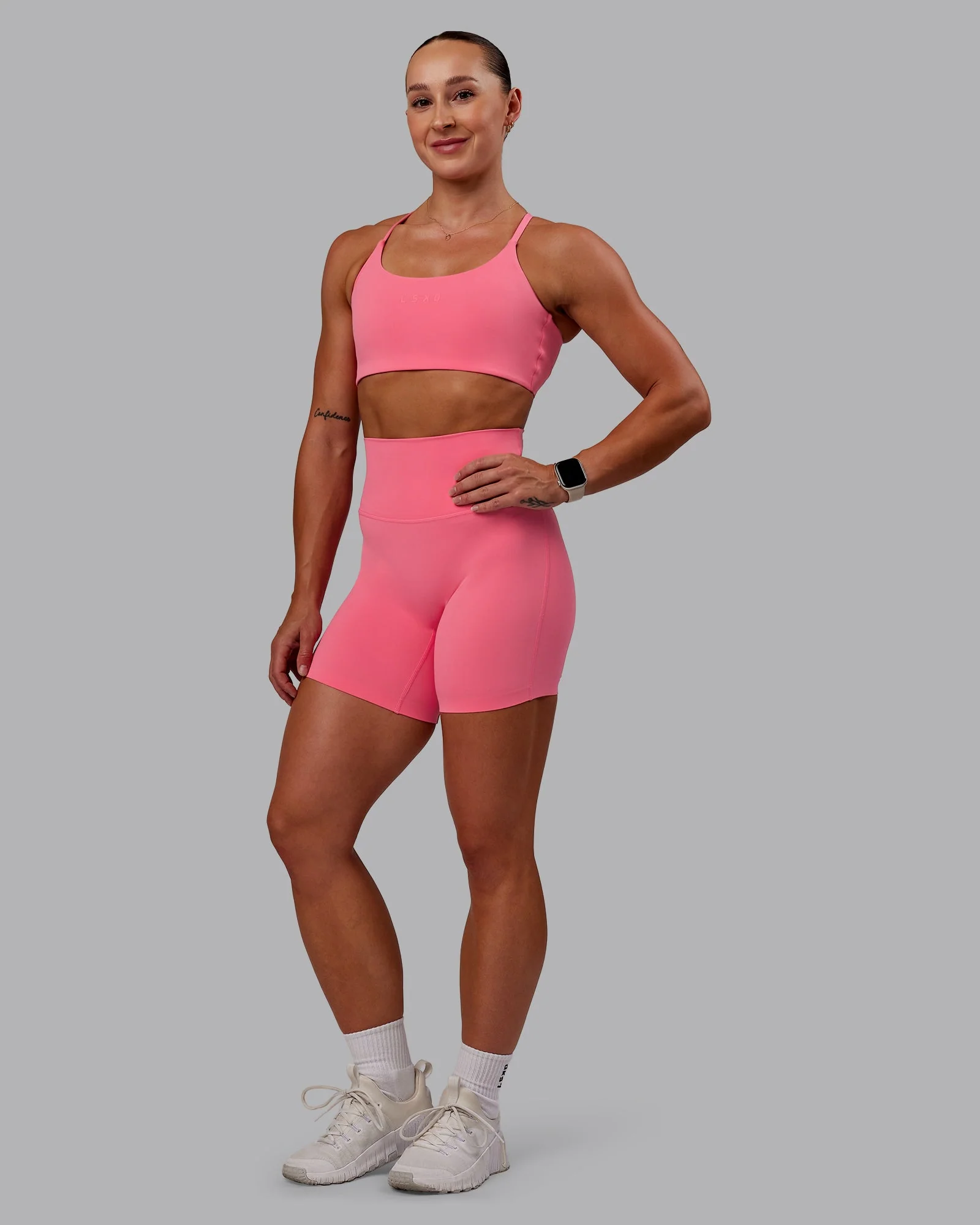 Twist Sports Bra - Pink Lemonade - Image 7