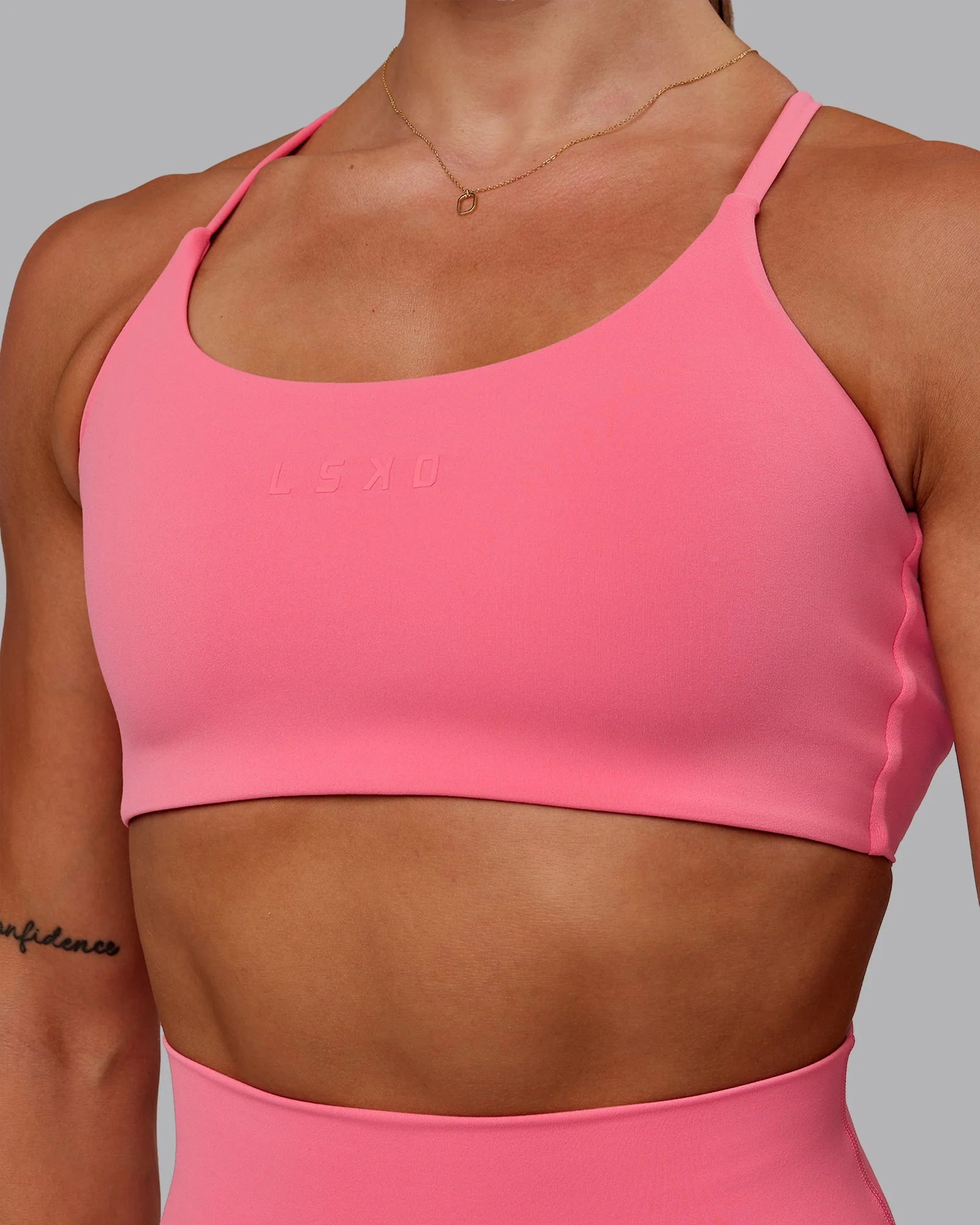 Twist Sports Bra - Pink Lemonade - Image 8