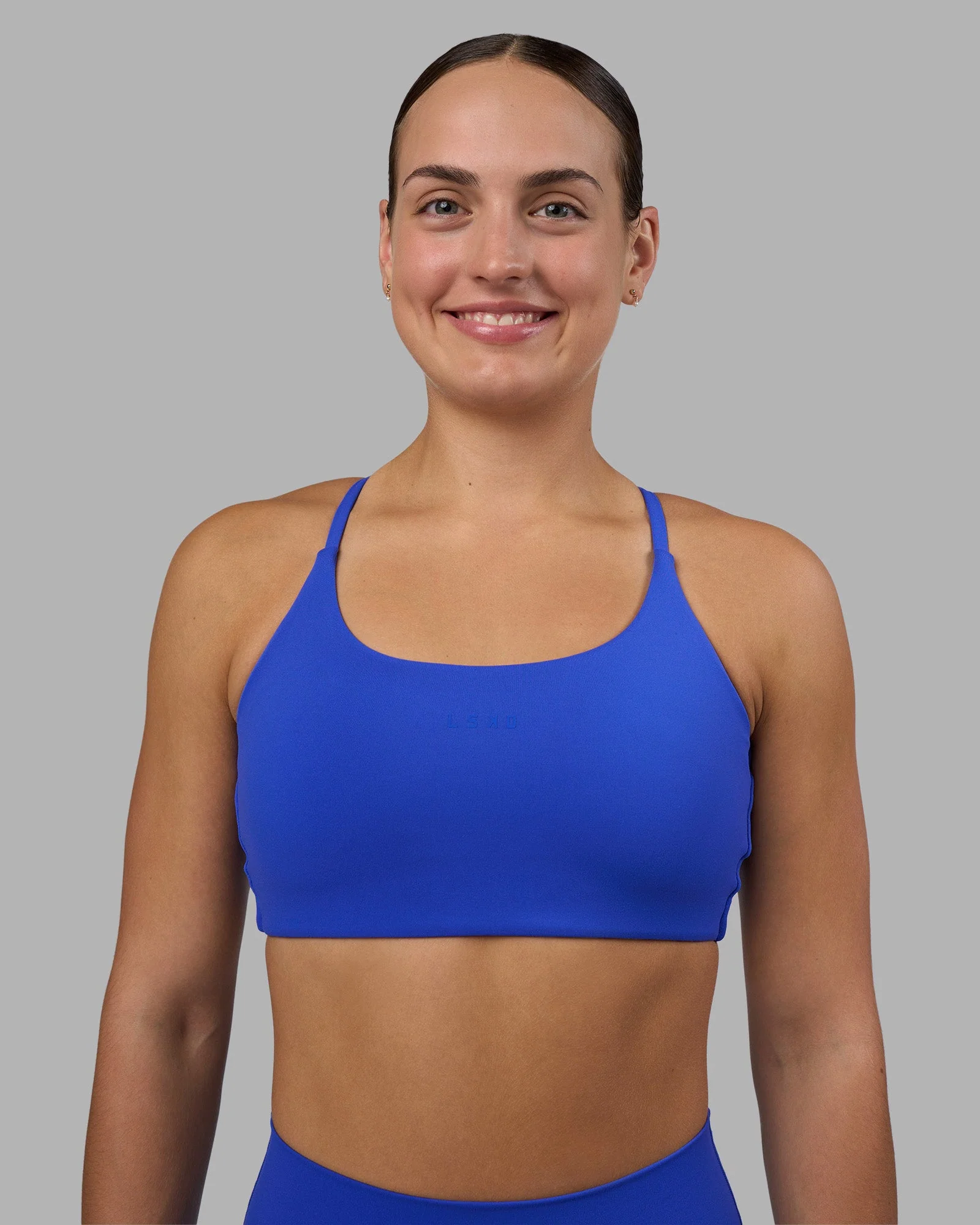 Twist Sports Bra - Power Cobalt