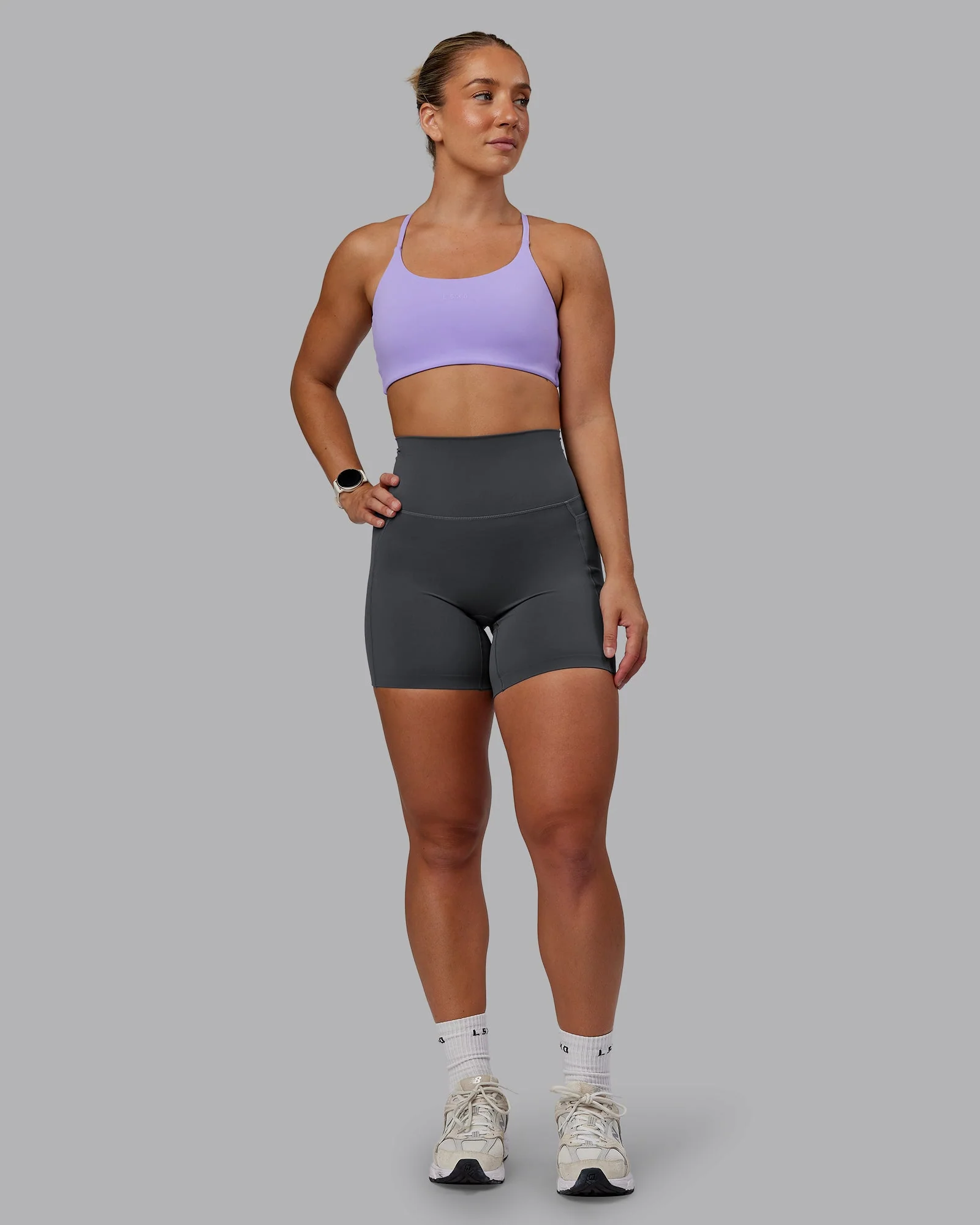 Twist Sports Bra - Violet Ray - Image 5