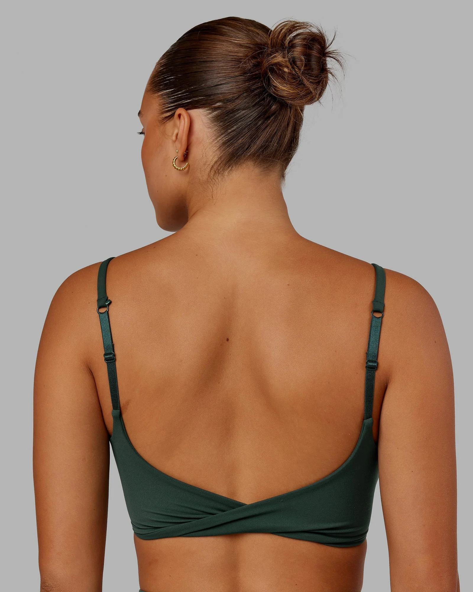 Twist Sports Bra - Vital Green - Image 2