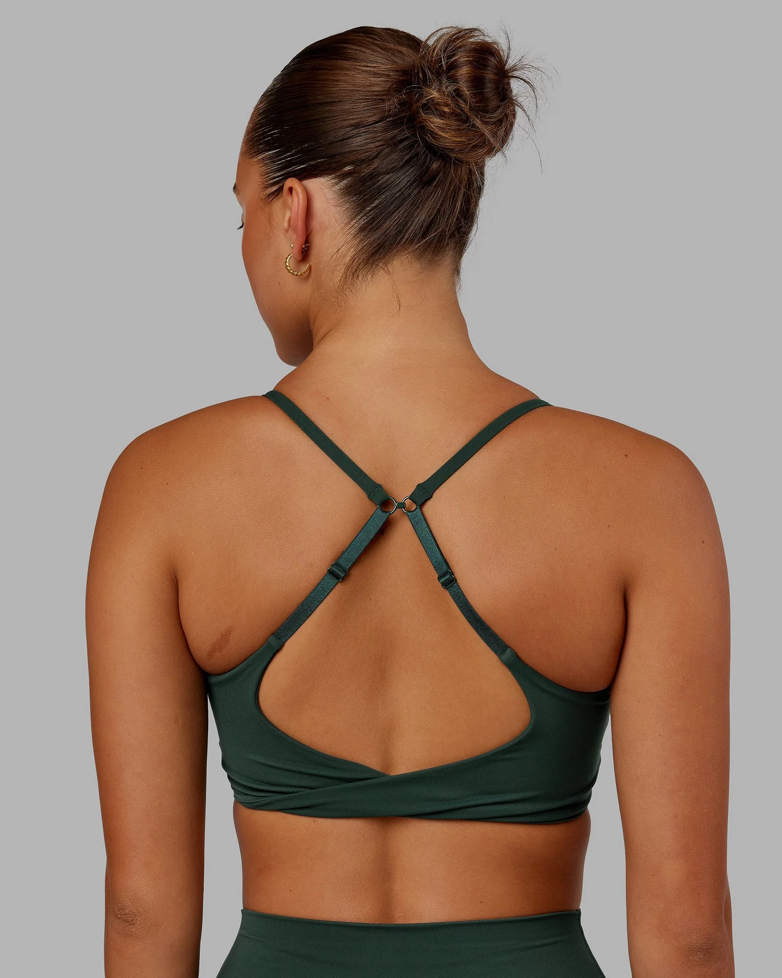 Twist Sports Bra - Vital Green - Image 5