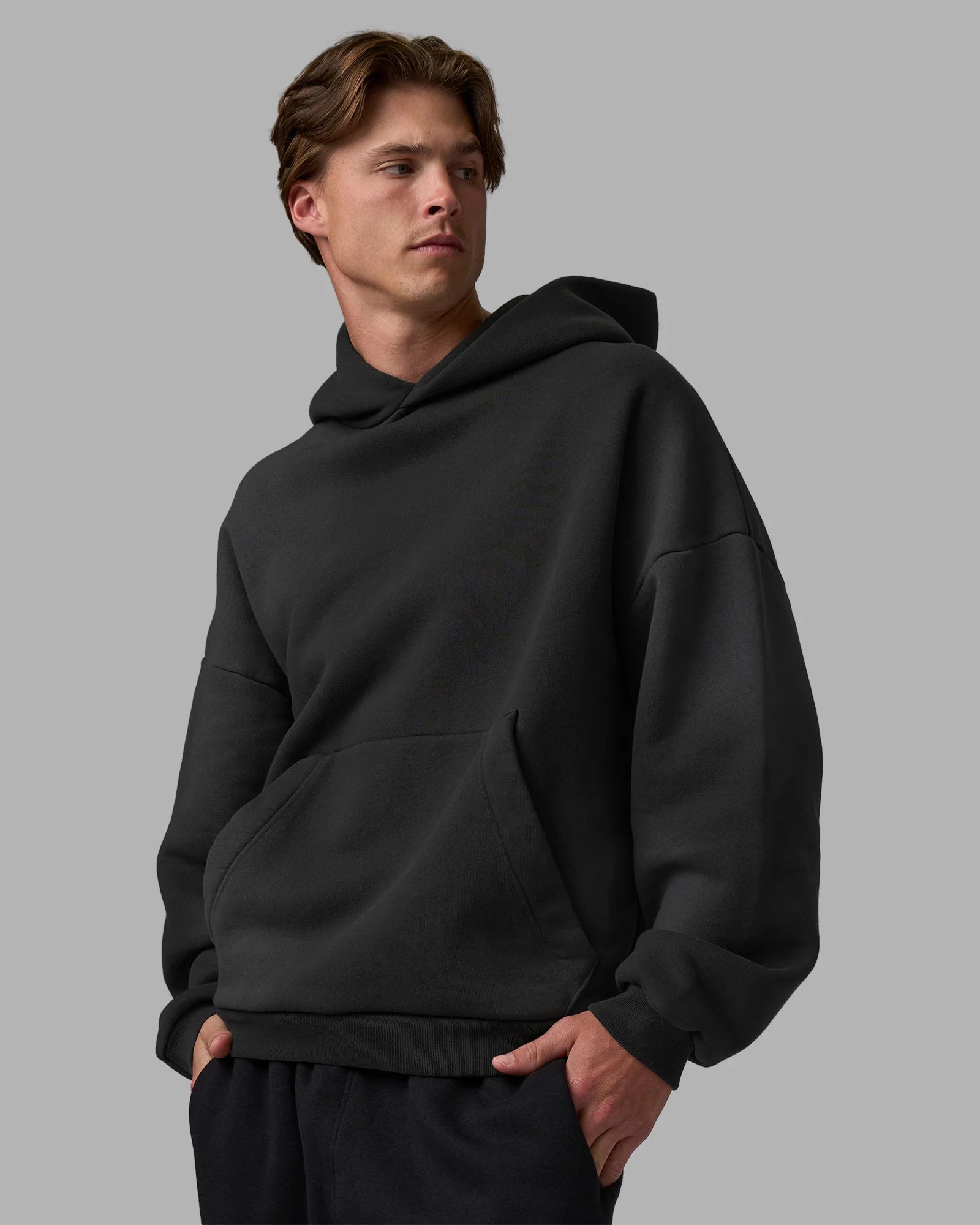 Memory In Motion Ultra Heavyweight Washed Hoodie - Charcoal Washed - Image 21