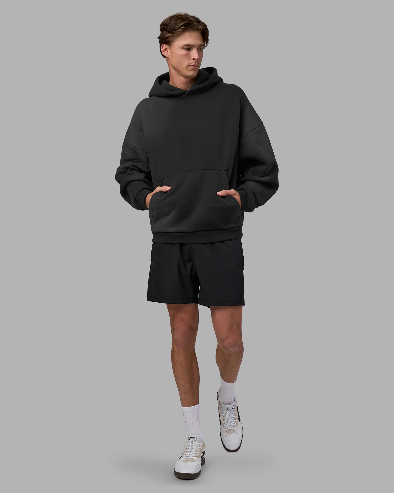 Memory In Motion Ultra Heavyweight Washed Hoodie - Charcoal Washed - Image 25