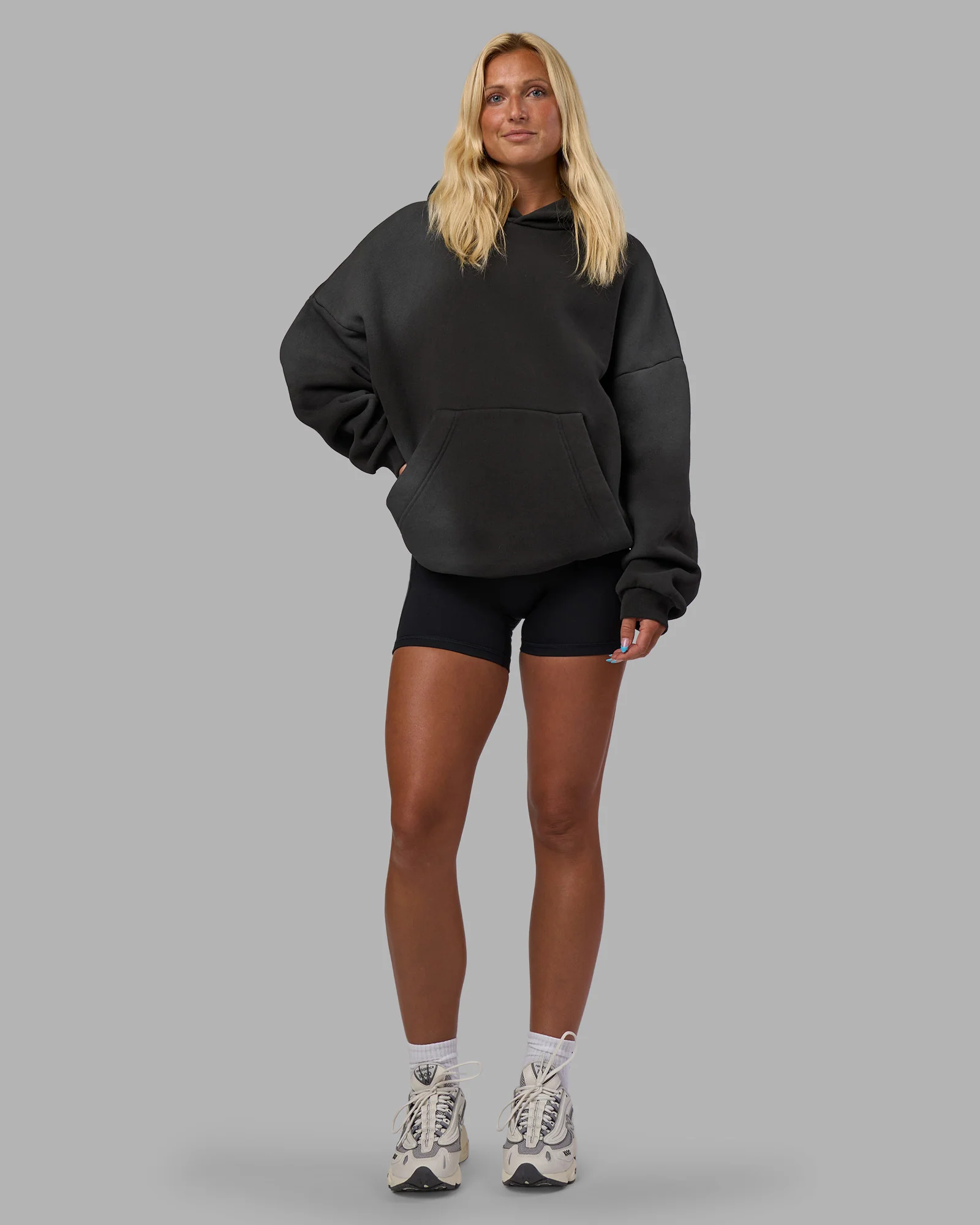 Memory In Motion Ultra Heavyweight Washed Hoodie - Charcoal Washed - Image 27
