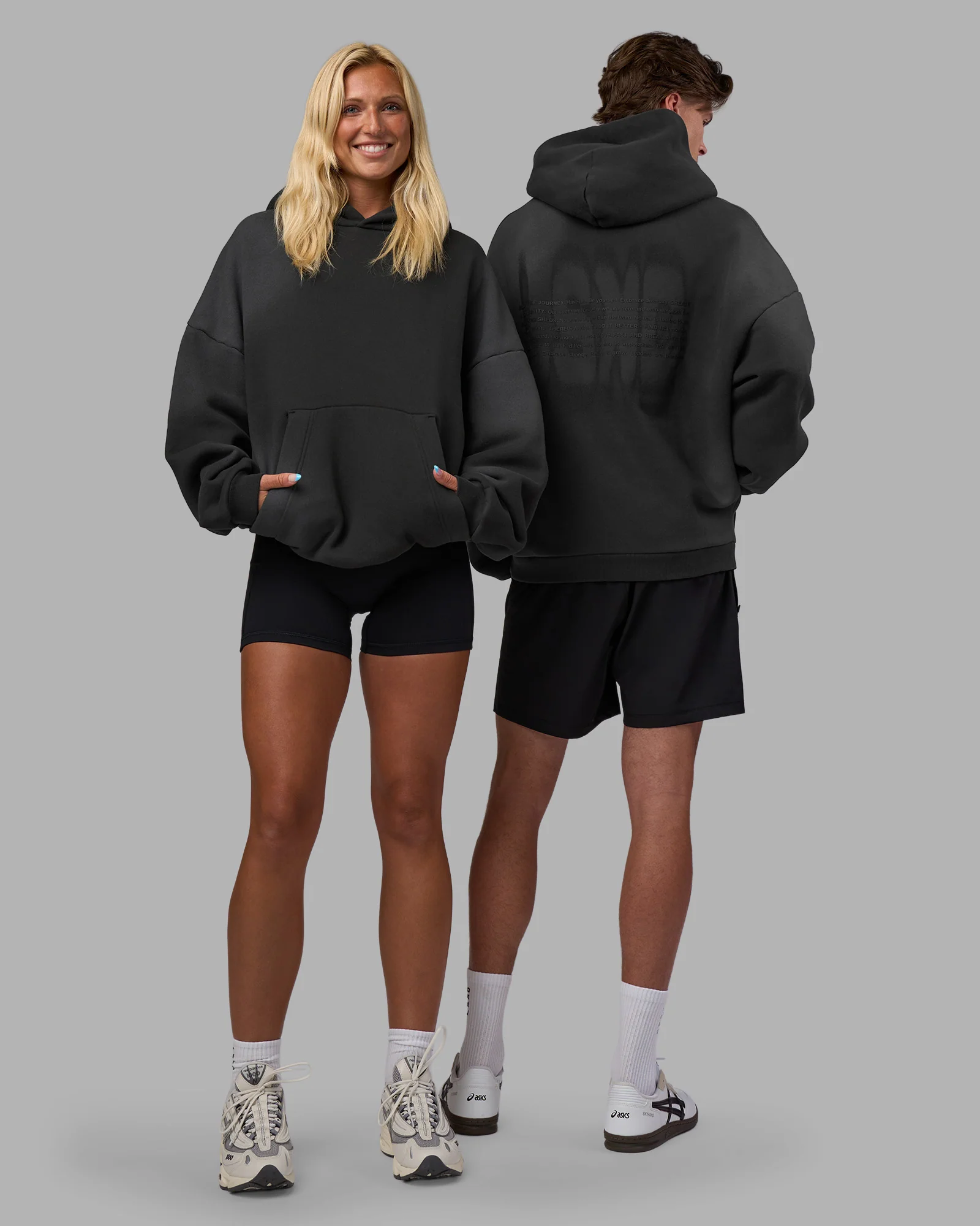Memory In Motion Ultra Heavyweight Washed Hoodie - Charcoal Washed - Image 29