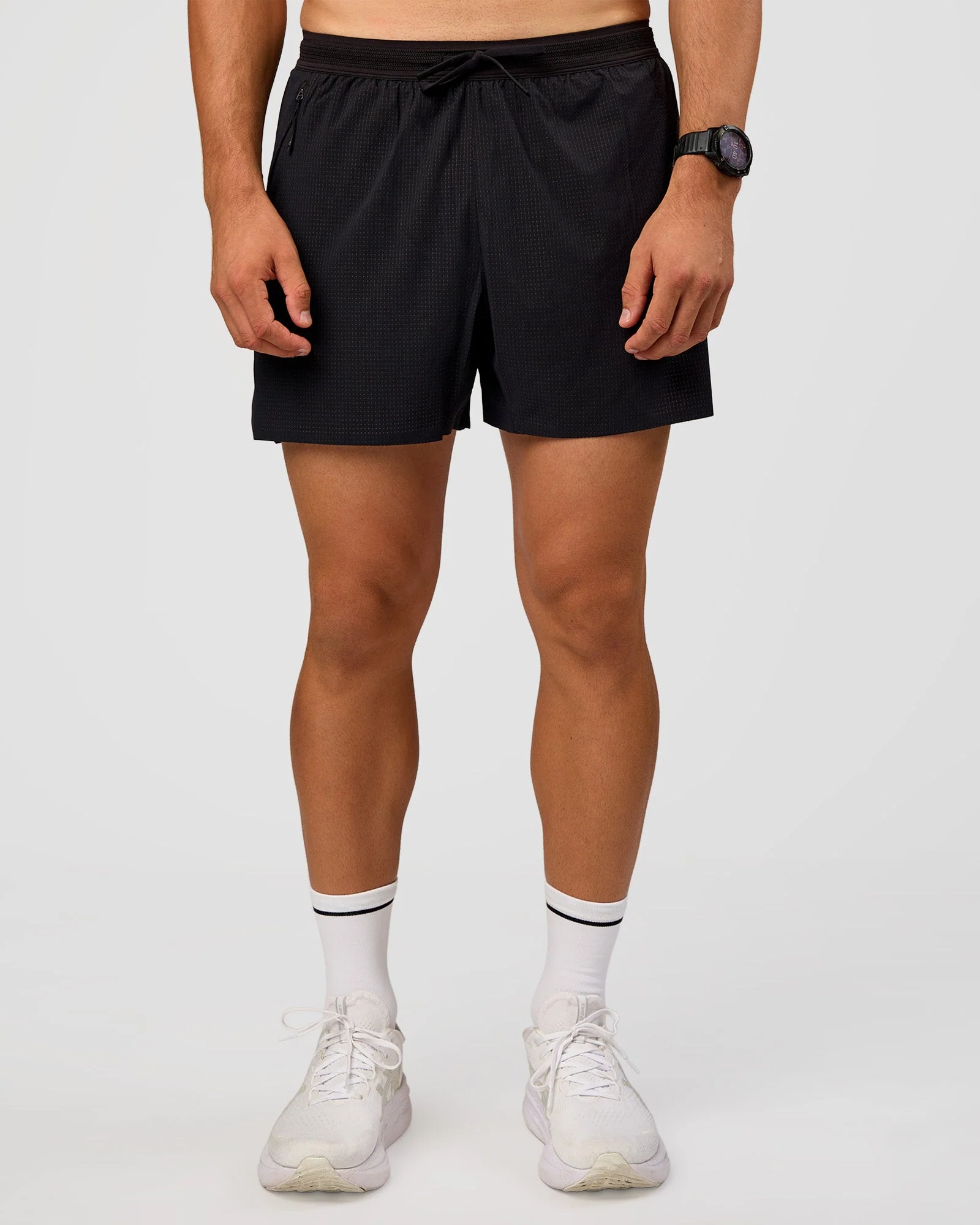 UltraAir 5" Lined Performance Short - Black-Reflective