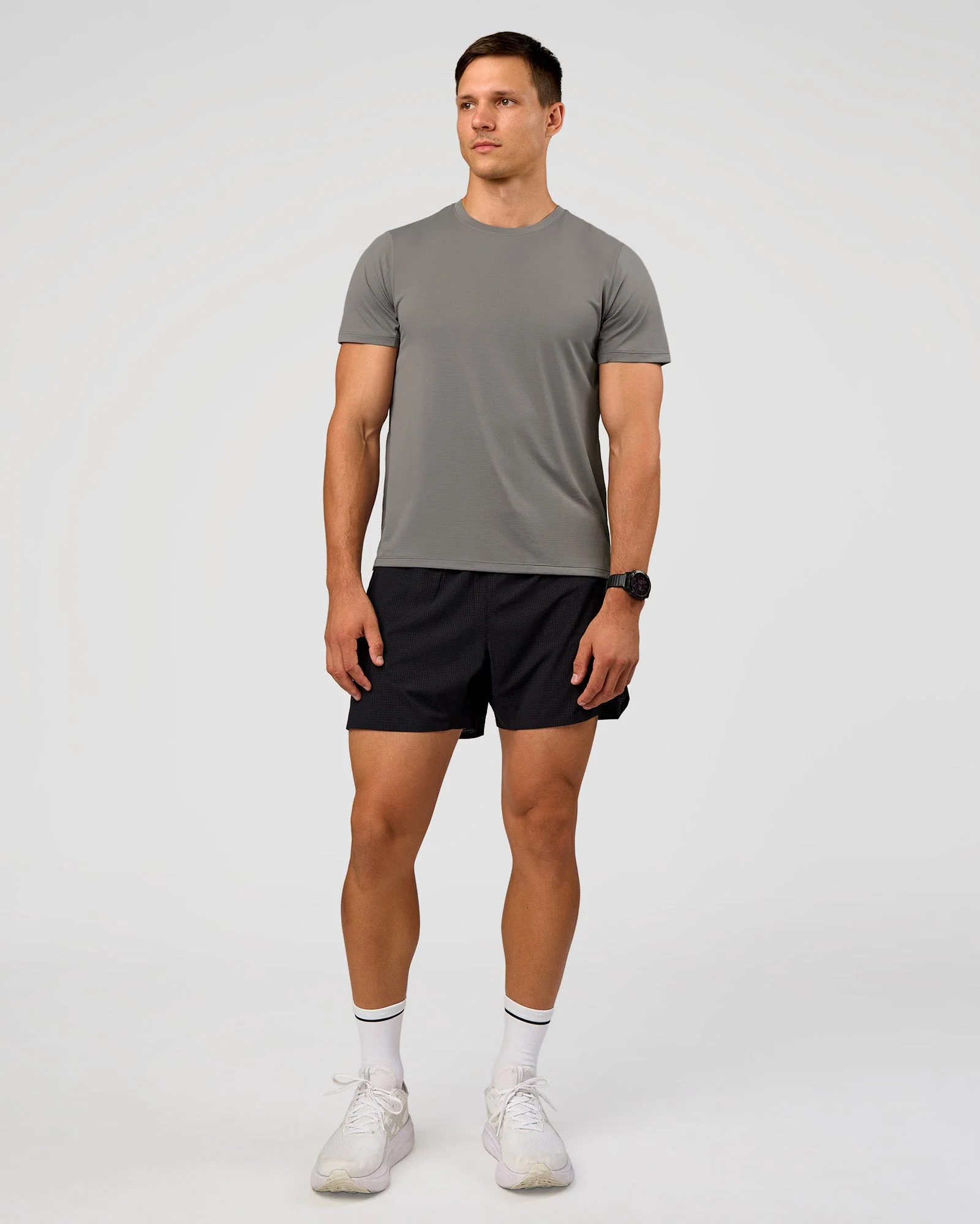 UltraAir 5" Lined Performance Short - Black-Reflective - Image 5