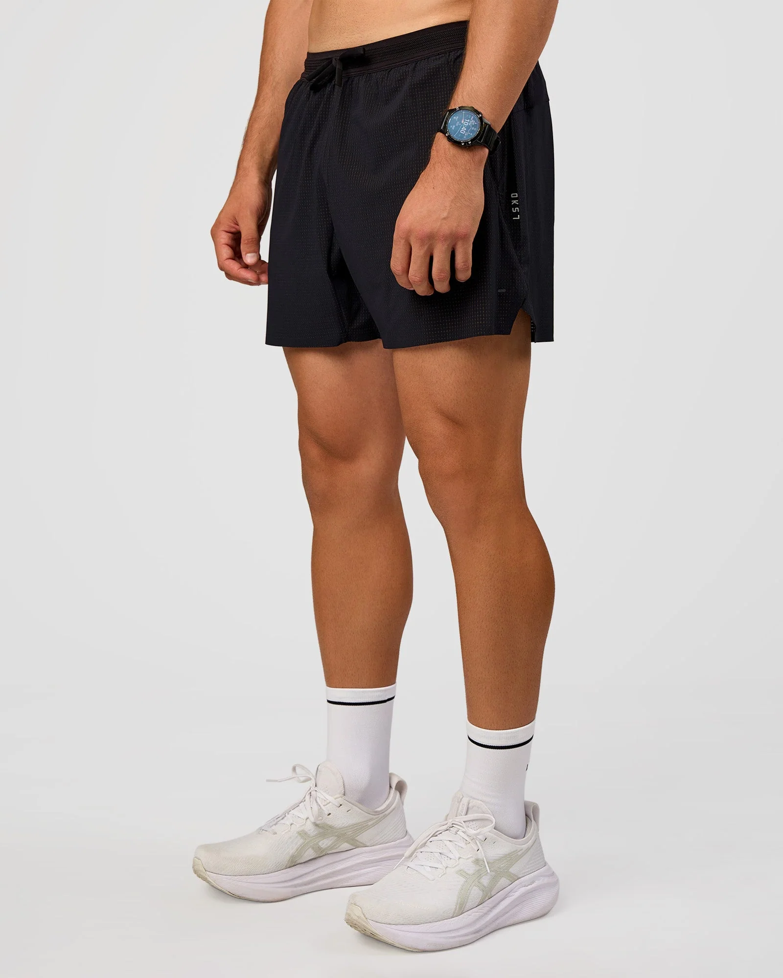 UltraAir 5" Lined Performance Short - Black-Reflective - Image 8